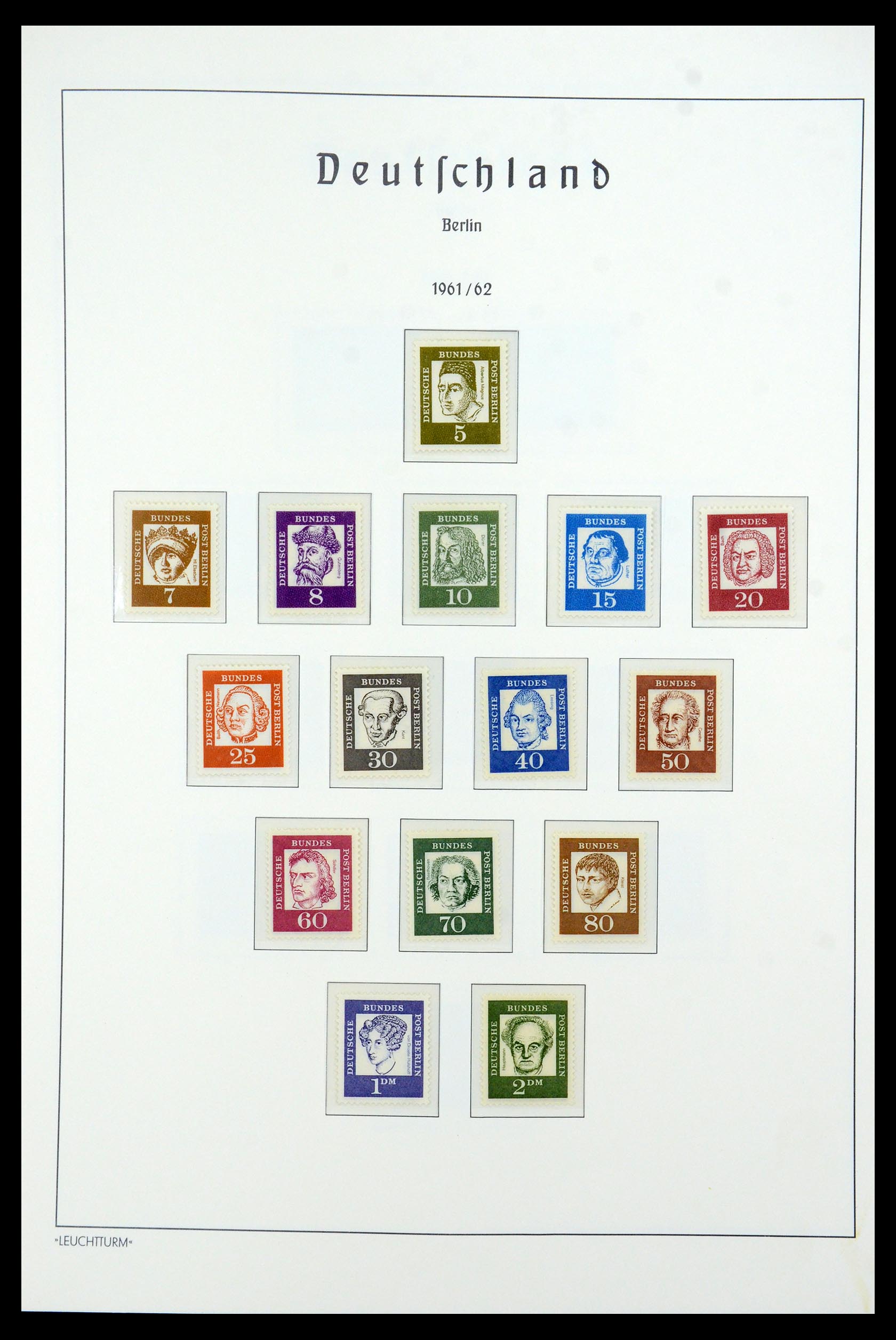 36301 018 - Postzegelverzameling 36301 Berlijn 1948-1990.