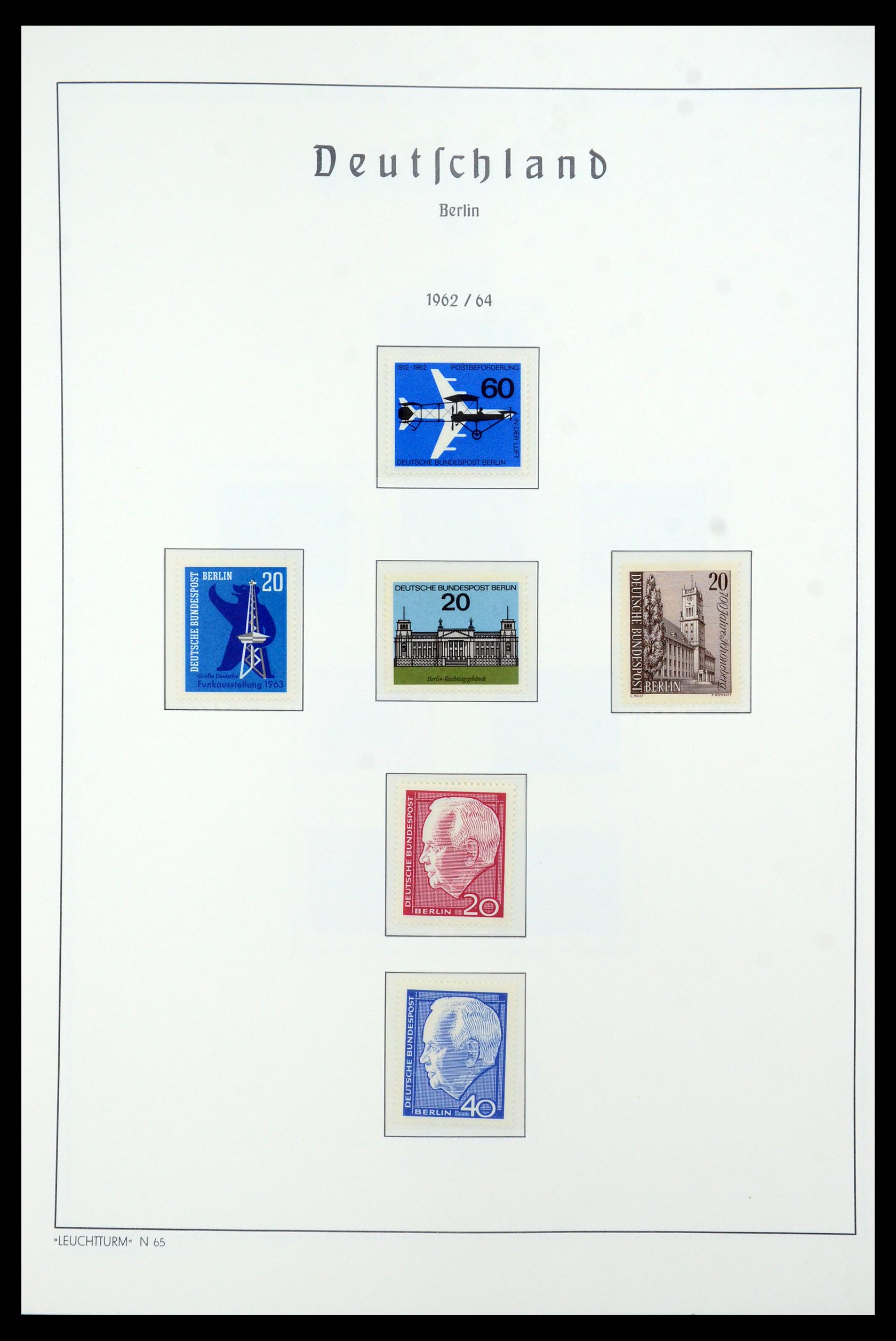 36301 020 - Postzegelverzameling 36301 Berlijn 1948-1990.