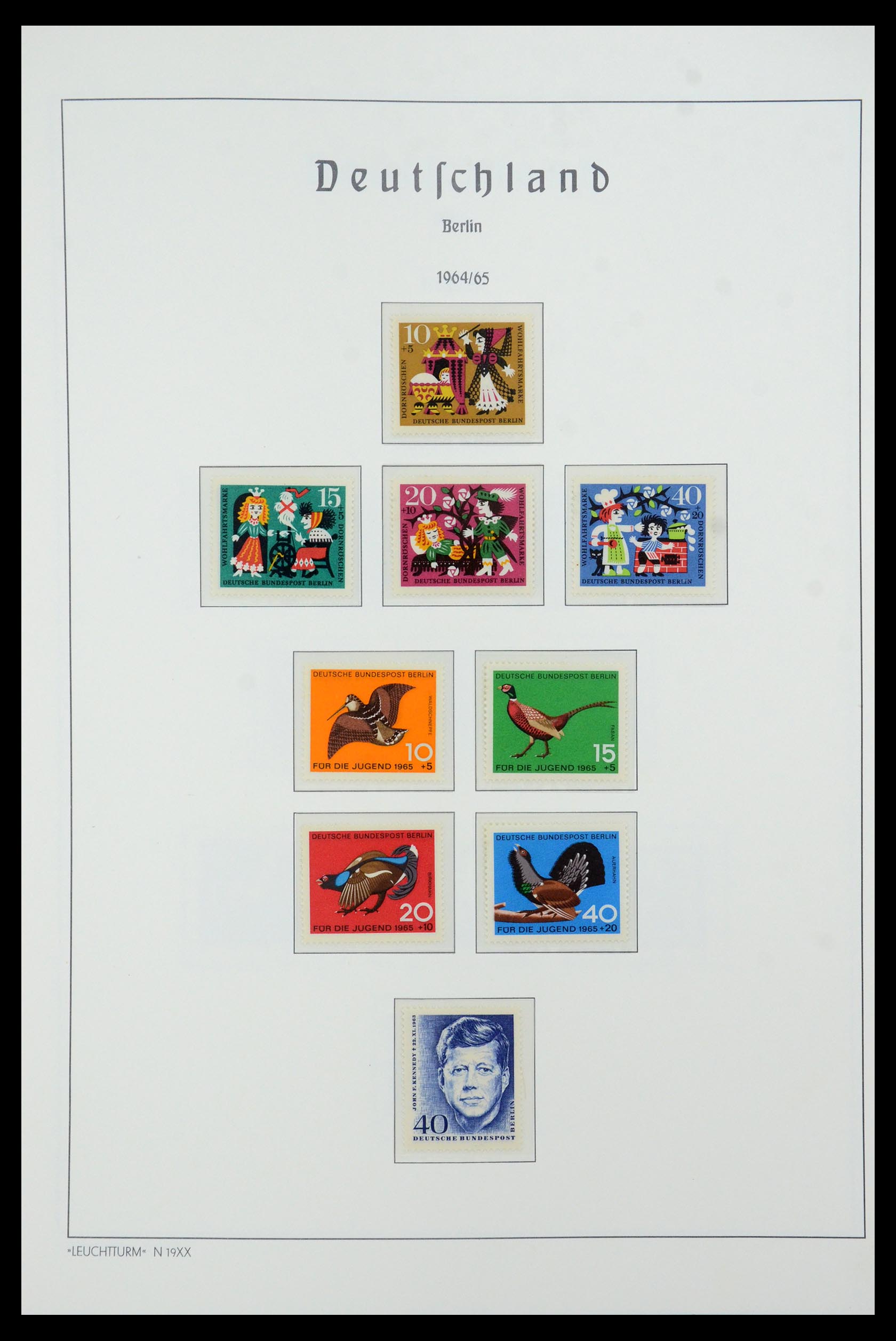 36301 021 - Postzegelverzameling 36301 Berlijn 1948-1990.
