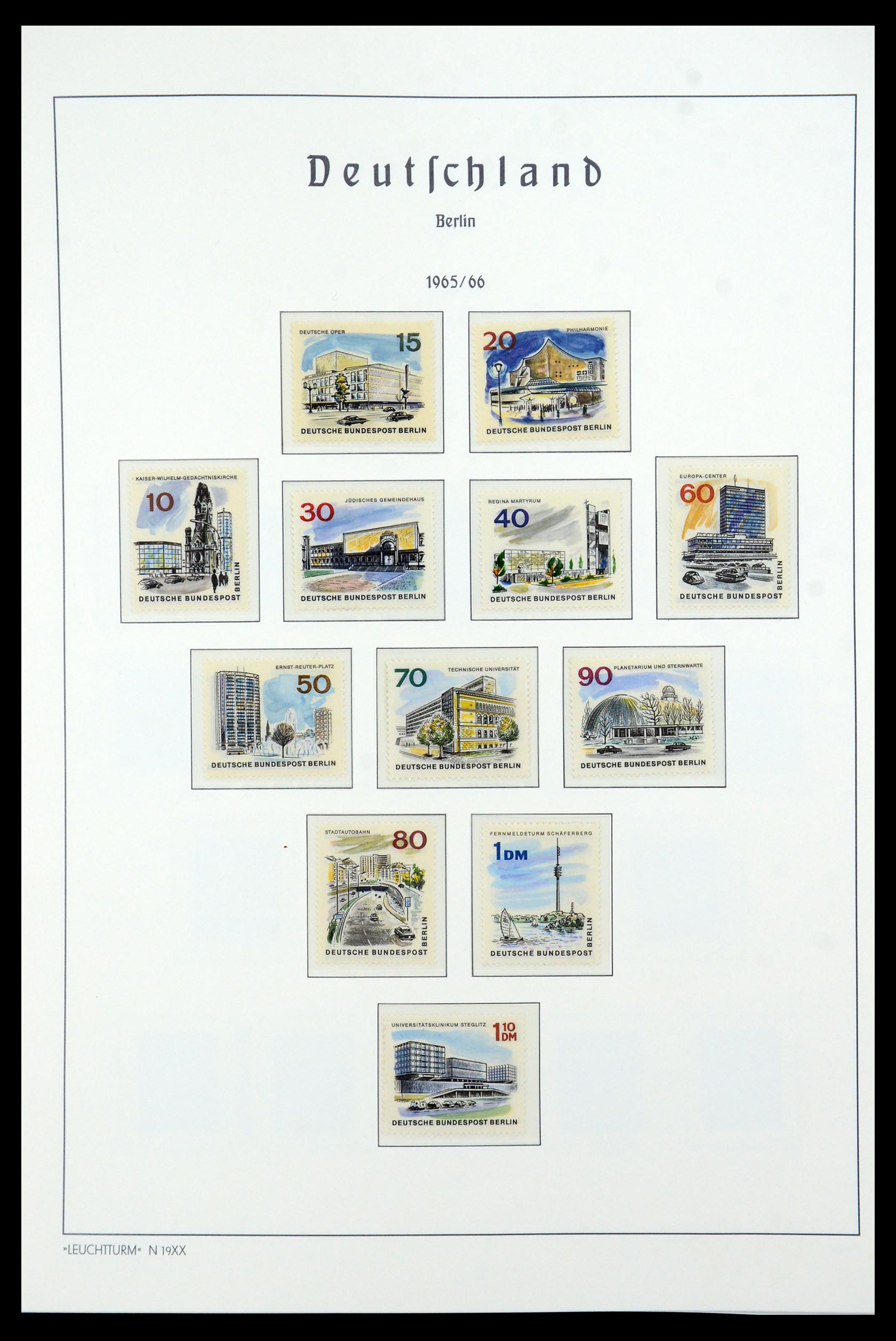 36301 023 - Stamp collection 36301 Berlin 1948-1990.