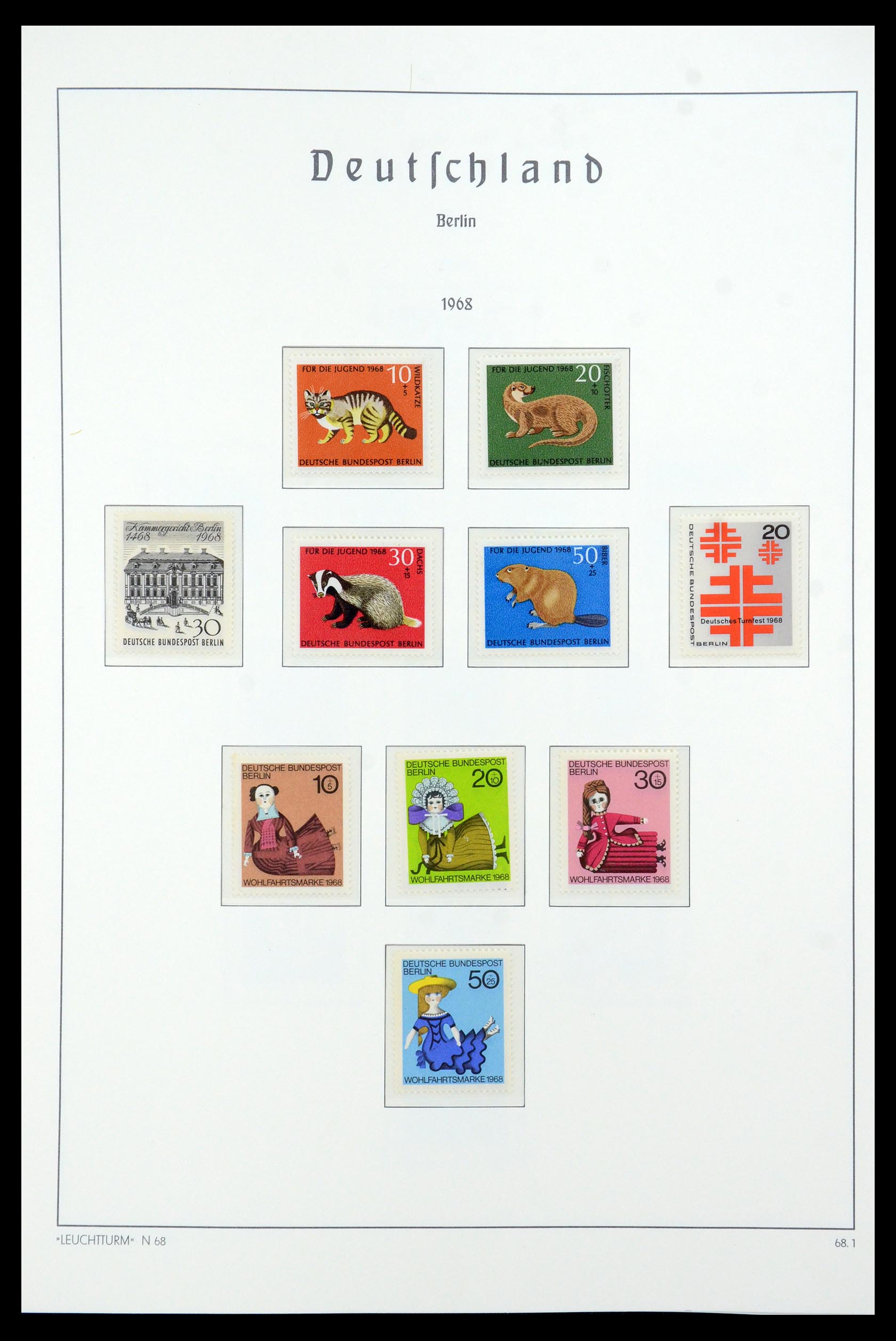 36301 028 - Postzegelverzameling 36301 Berlijn 1948-1990.