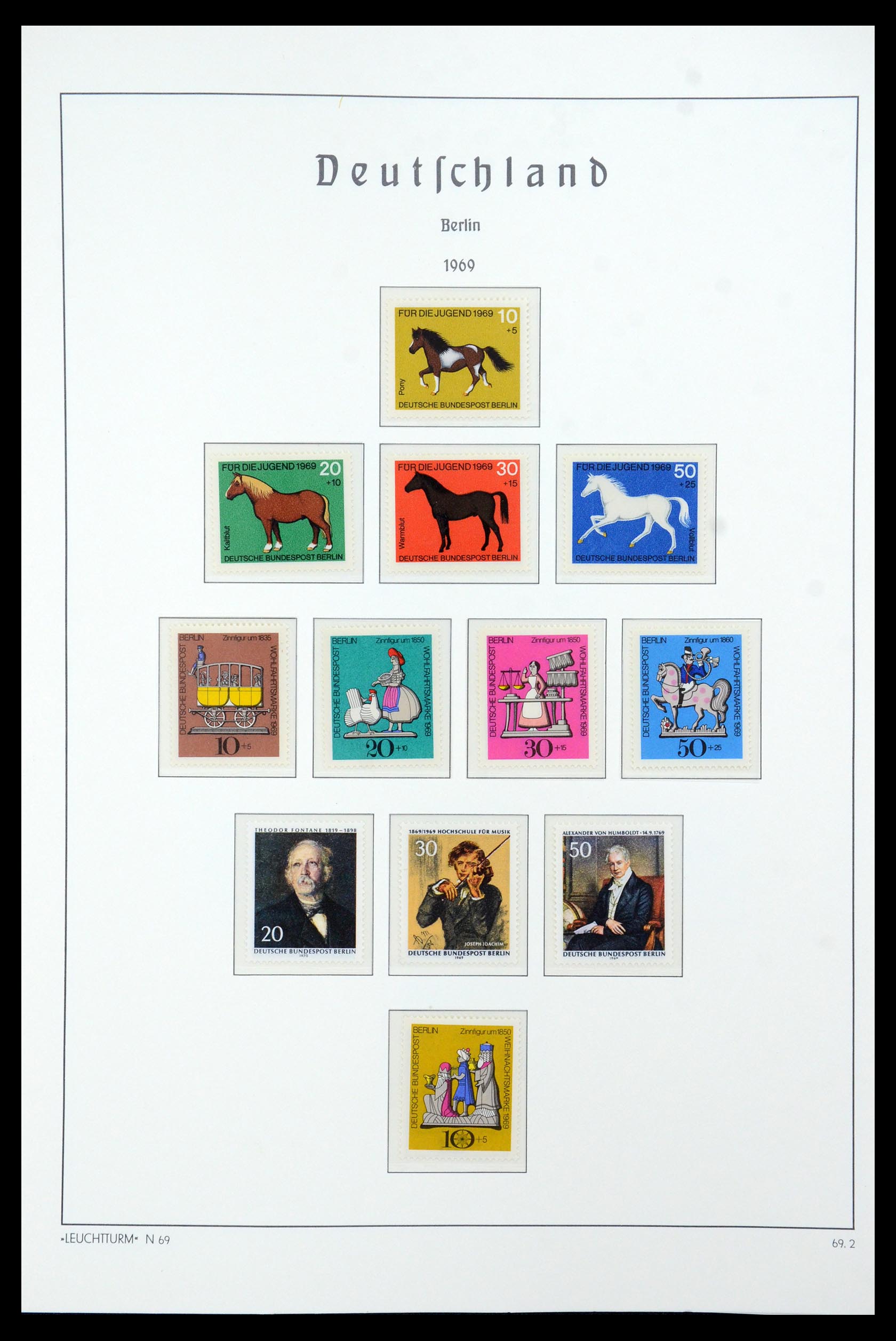 36301 030 - Postzegelverzameling 36301 Berlijn 1948-1990.