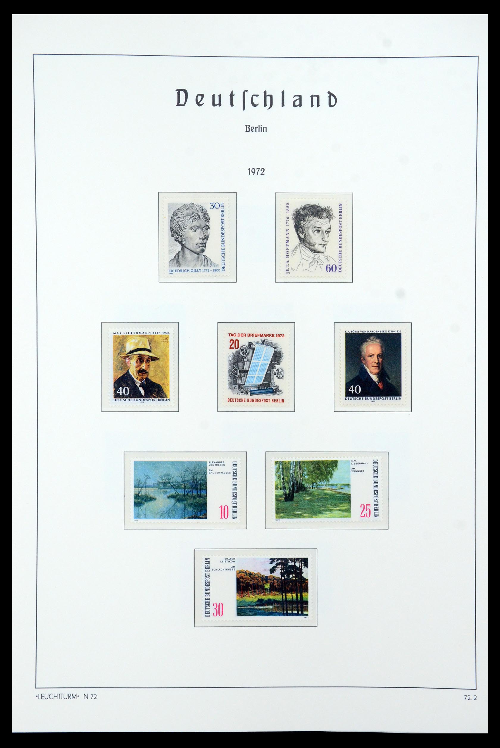 36301 038 - Postzegelverzameling 36301 Berlijn 1948-1990.