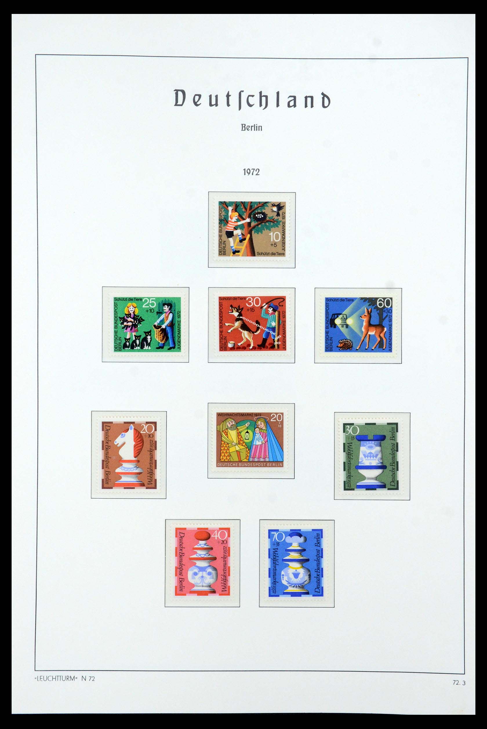 36301 039 - Postzegelverzameling 36301 Berlijn 1948-1990.