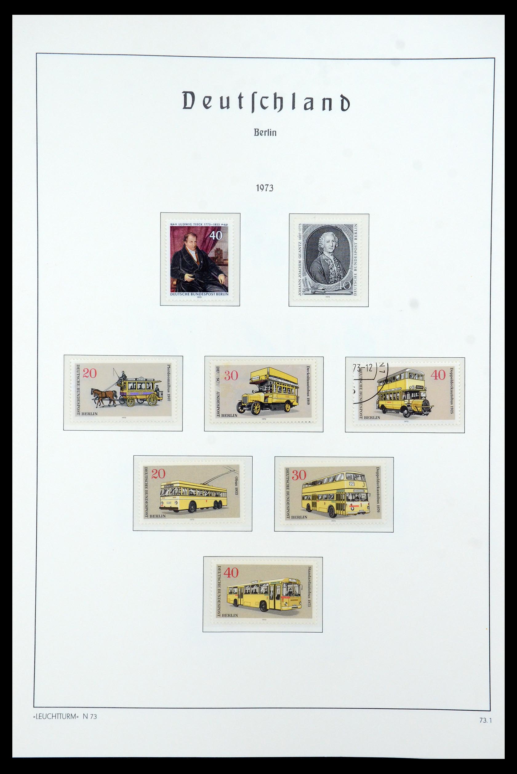 36301 040 - Postzegelverzameling 36301 Berlijn 1948-1990.