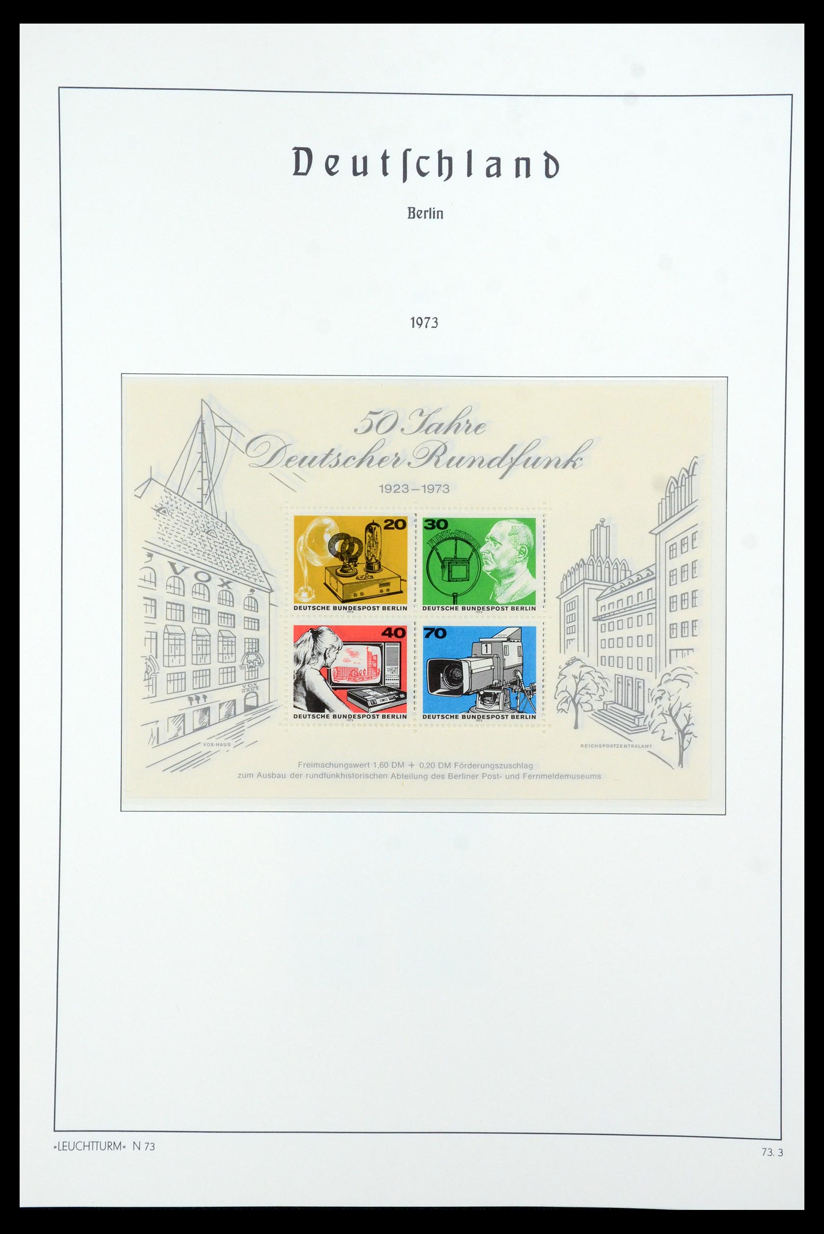36301 042 - Stamp collection 36301 Berlin 1948-1990.