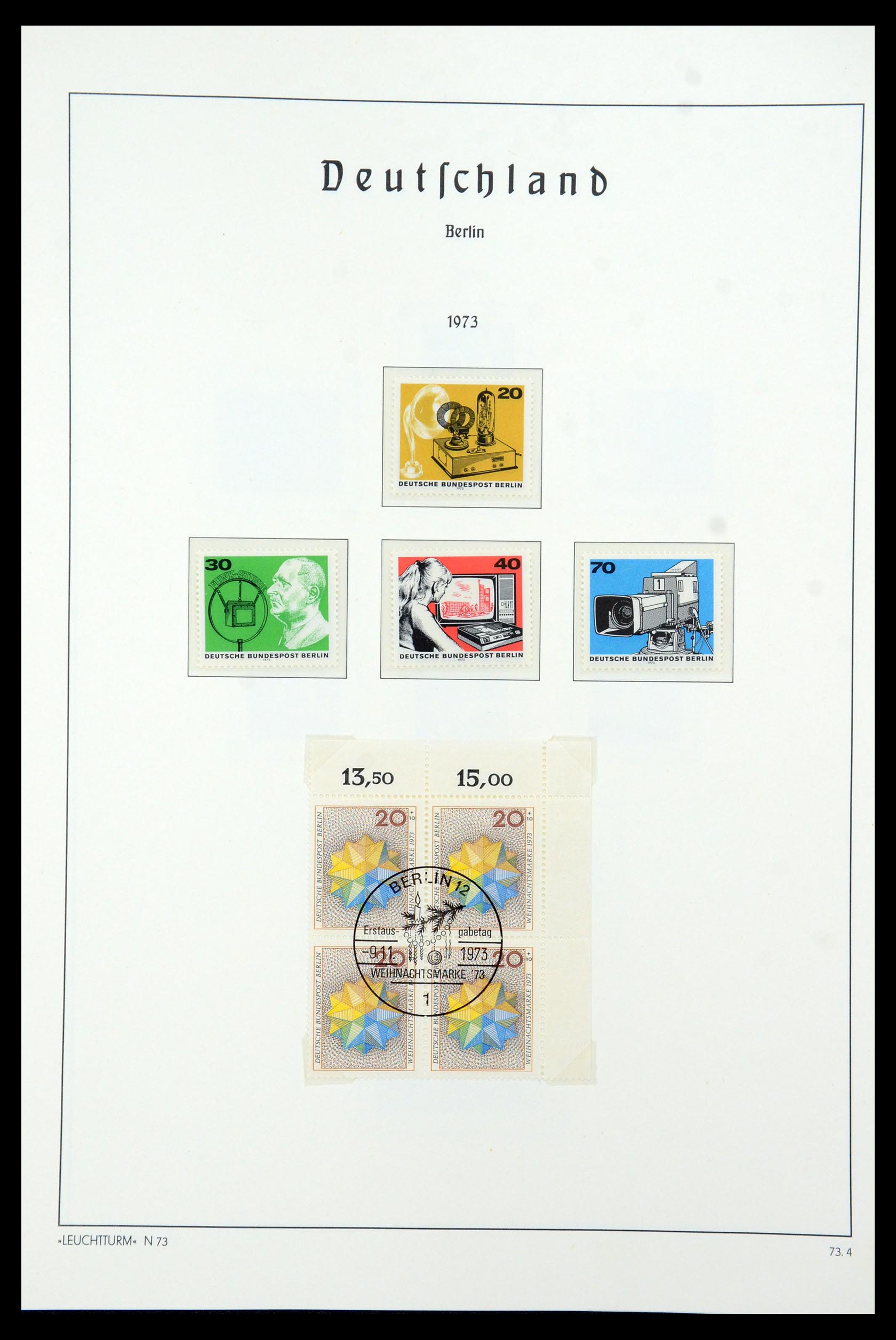 36301 043 - Postzegelverzameling 36301 Berlijn 1948-1990.