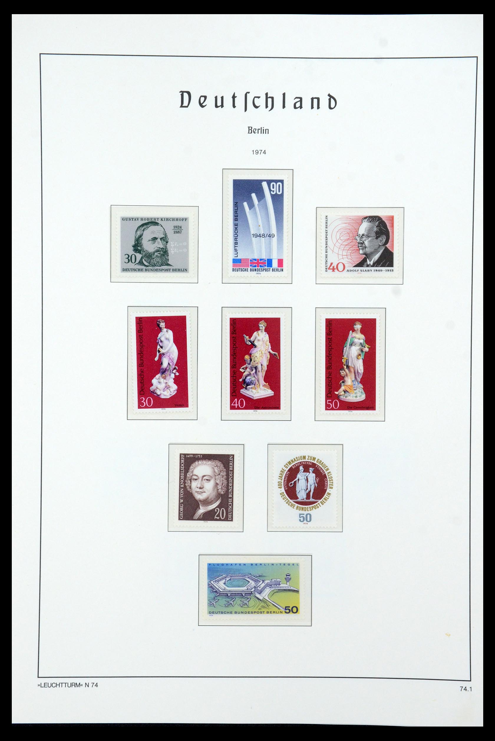 36301 044 - Postzegelverzameling 36301 Berlijn 1948-1990.