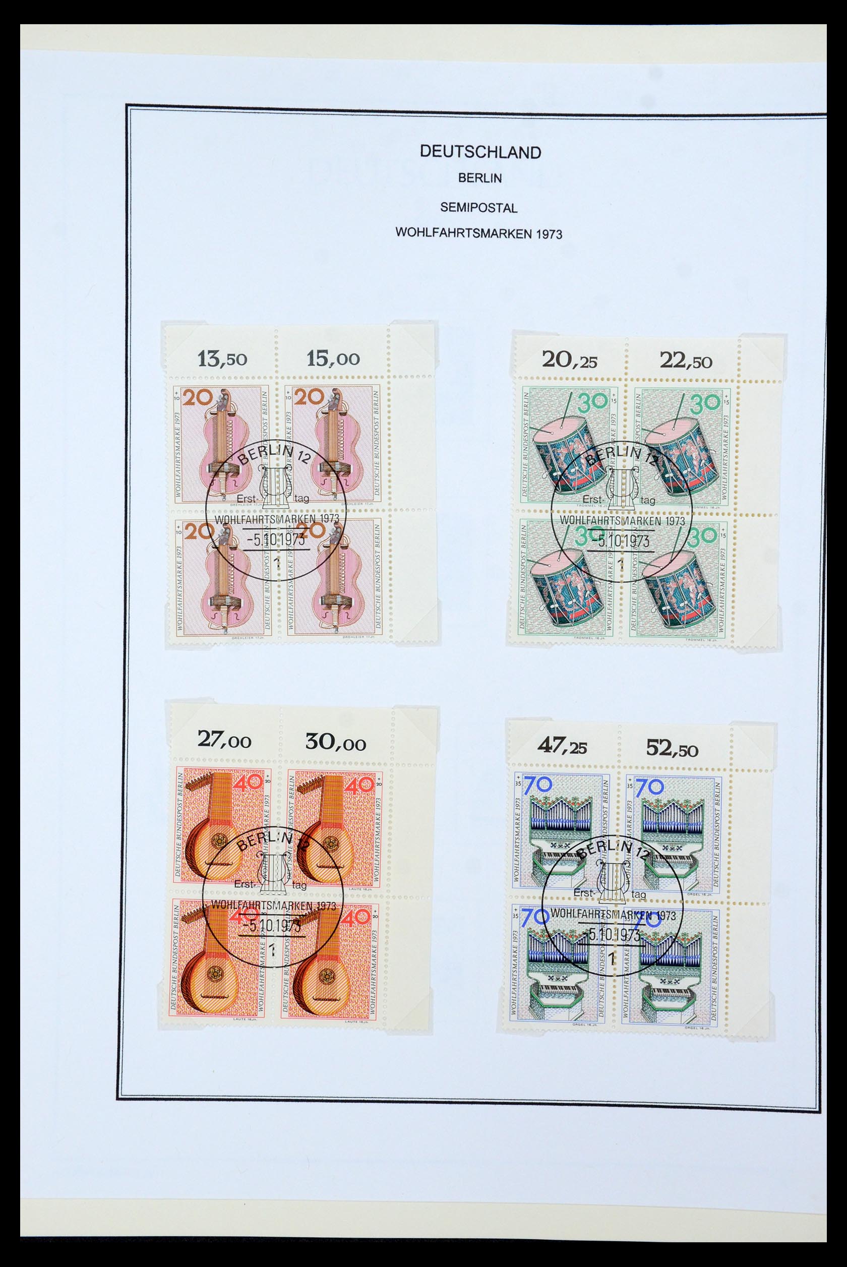 36301 046 - Postzegelverzameling 36301 Berlijn 1948-1990.