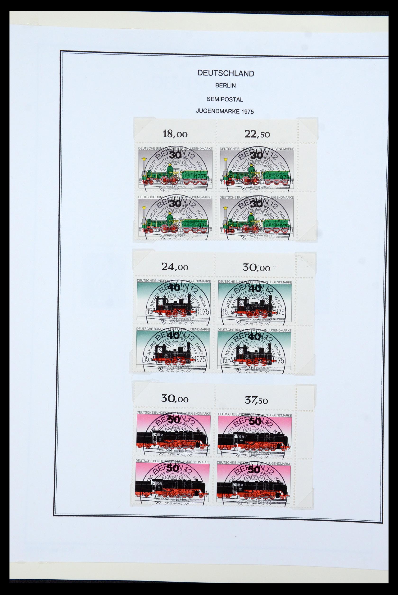 36301 050 - Postzegelverzameling 36301 Berlijn 1948-1990.