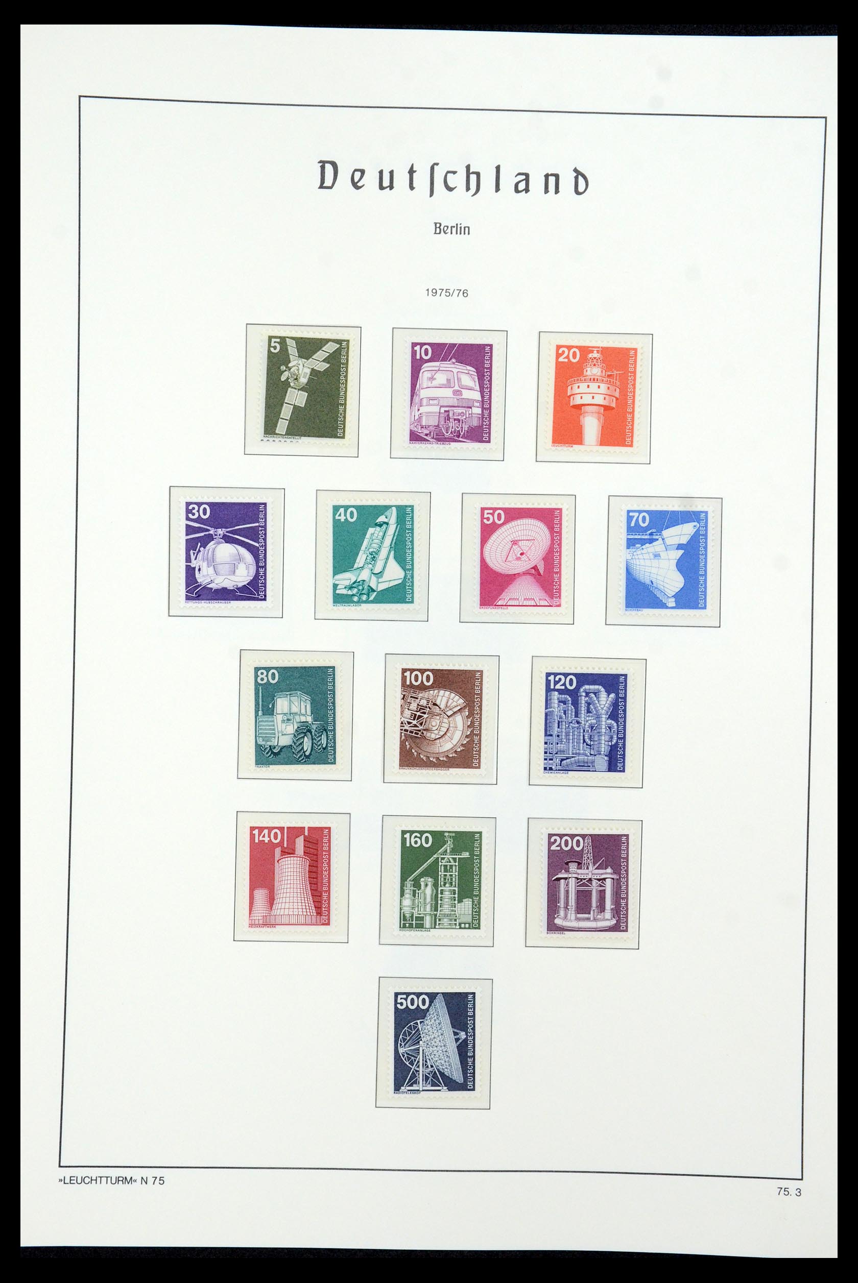 36301 053 - Postzegelverzameling 36301 Berlijn 1948-1990.