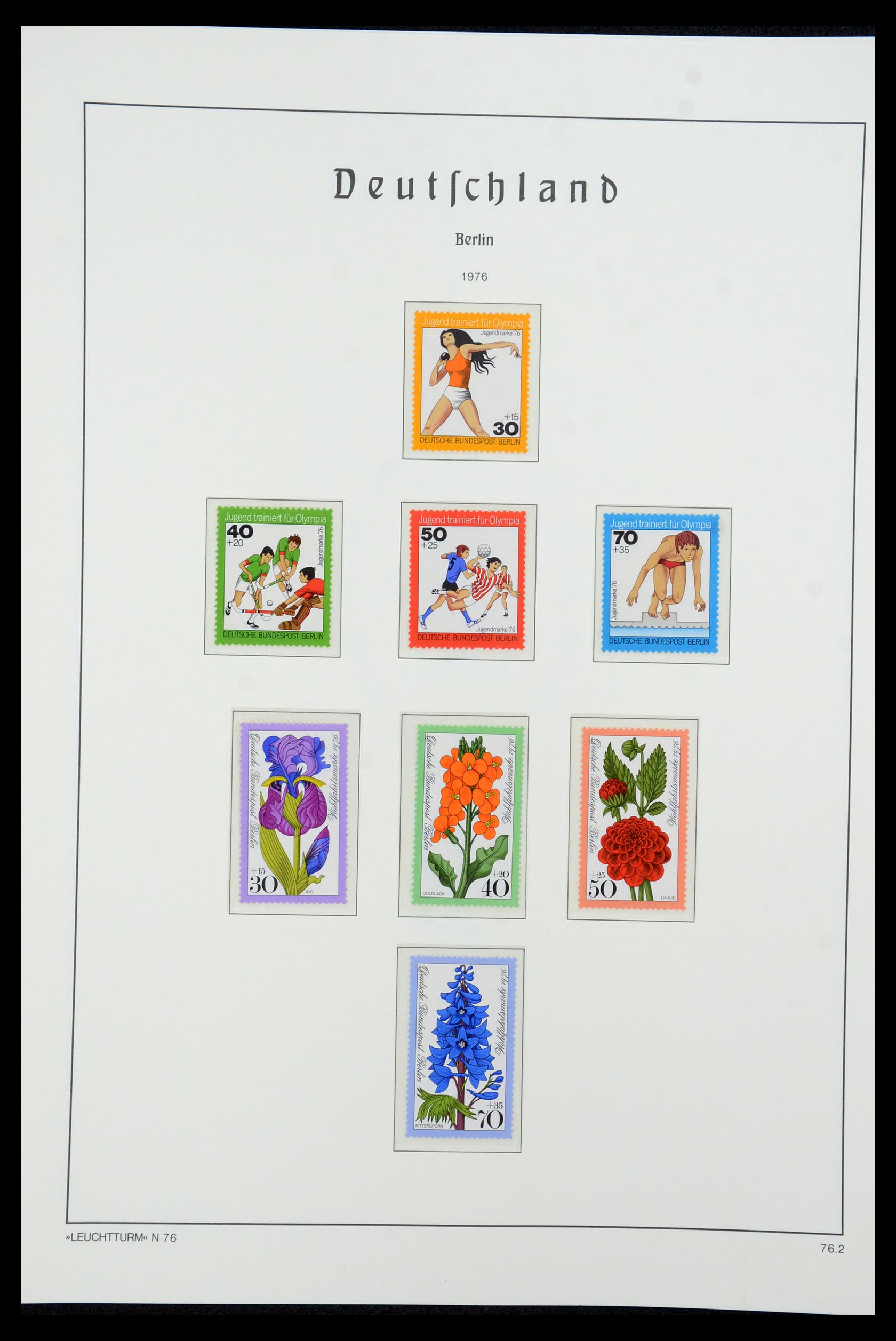 36301 055 - Postzegelverzameling 36301 Berlijn 1948-1990.