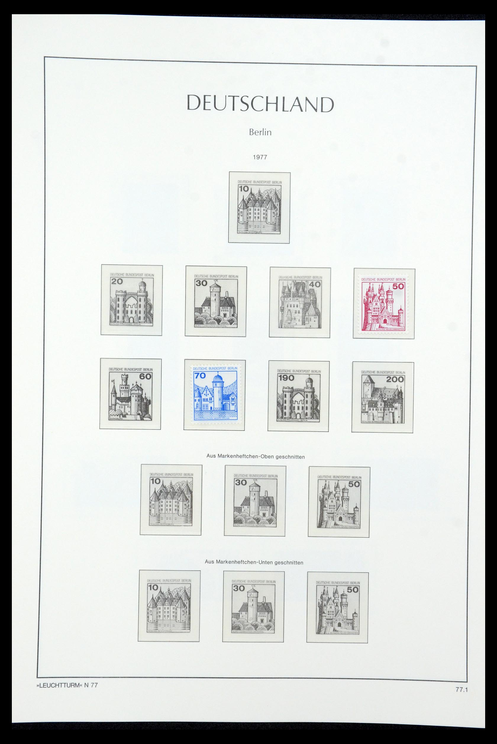 36301 057 - Postzegelverzameling 36301 Berlijn 1948-1990.