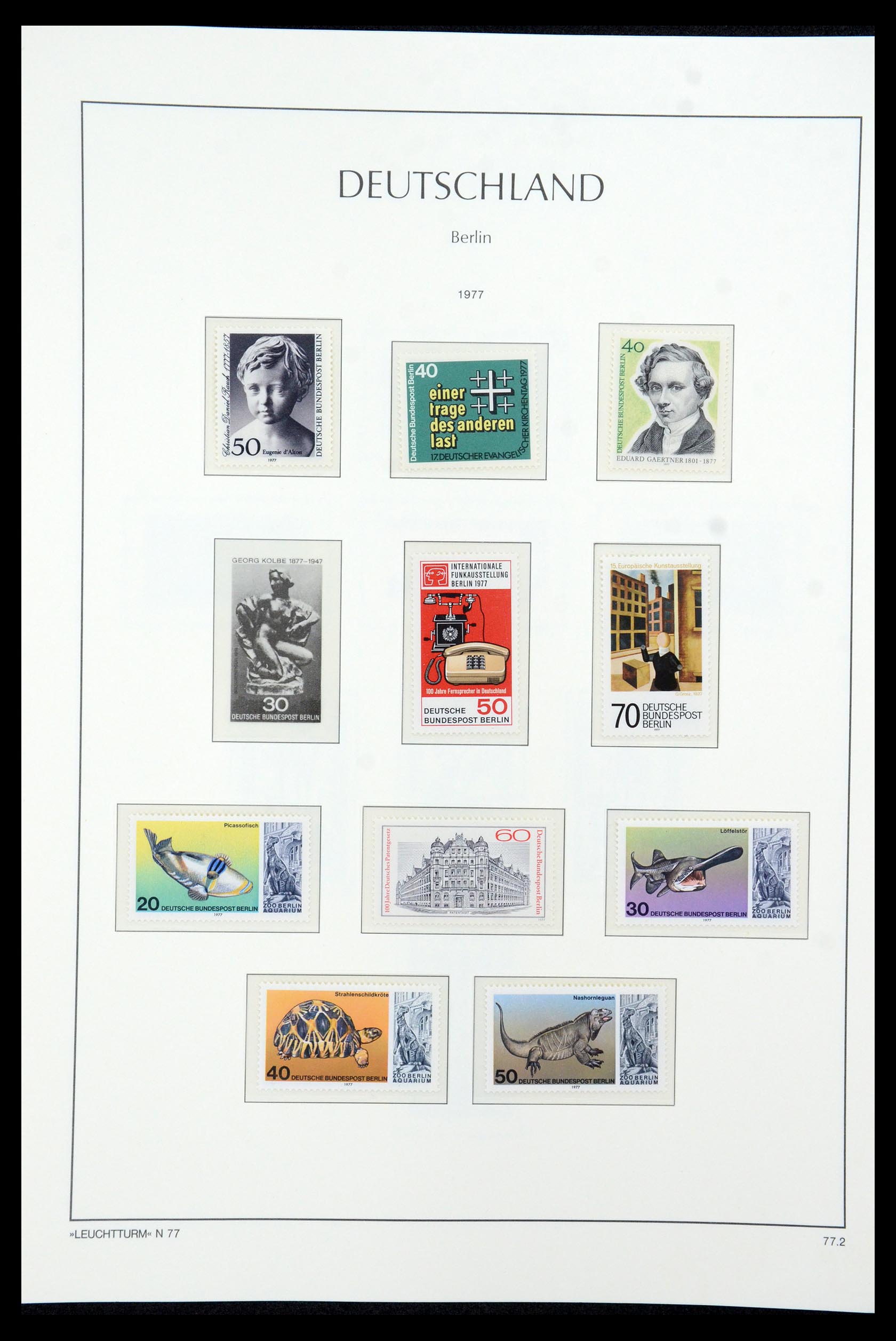36301 058 - Stamp collection 36301 Berlin 1948-1990.