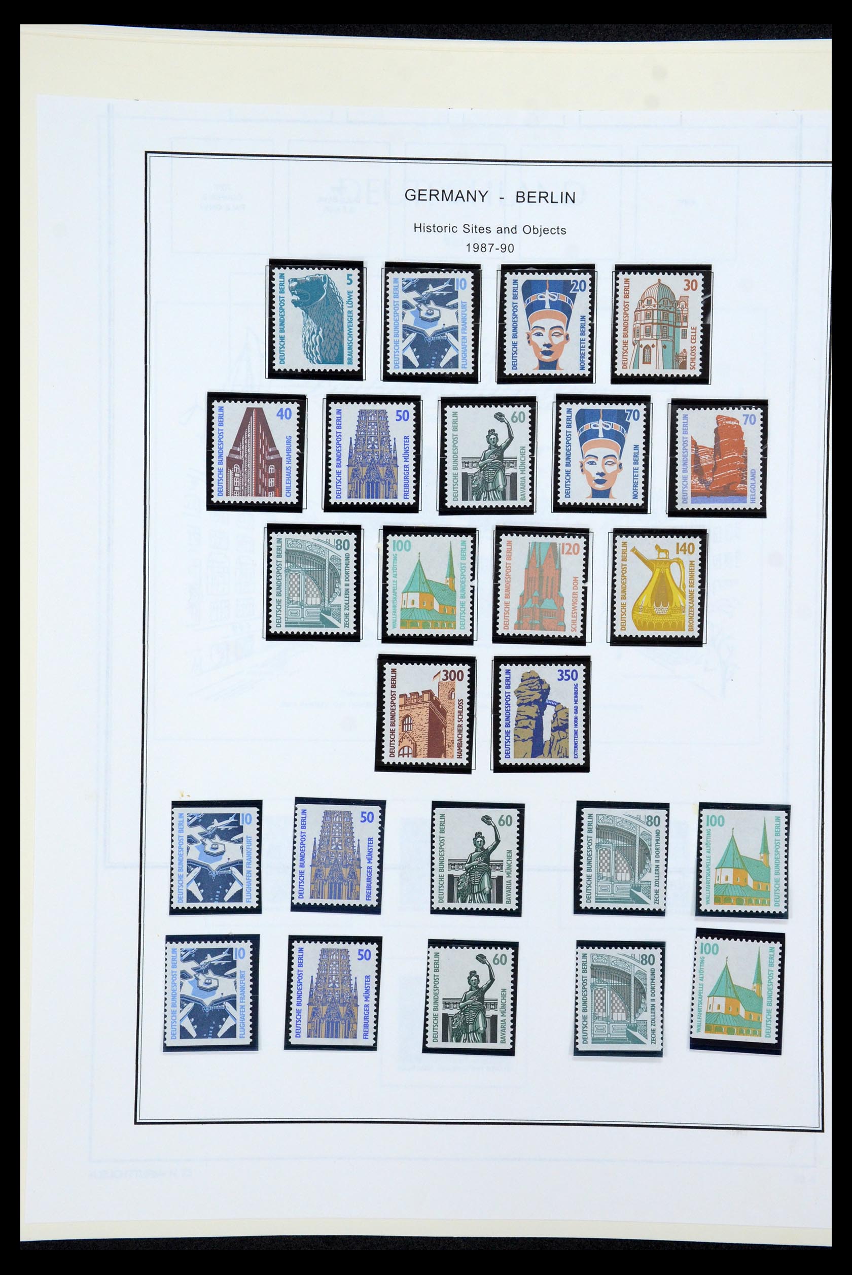 36301 088 - Stamp collection 36301 Berlin 1948-1990.