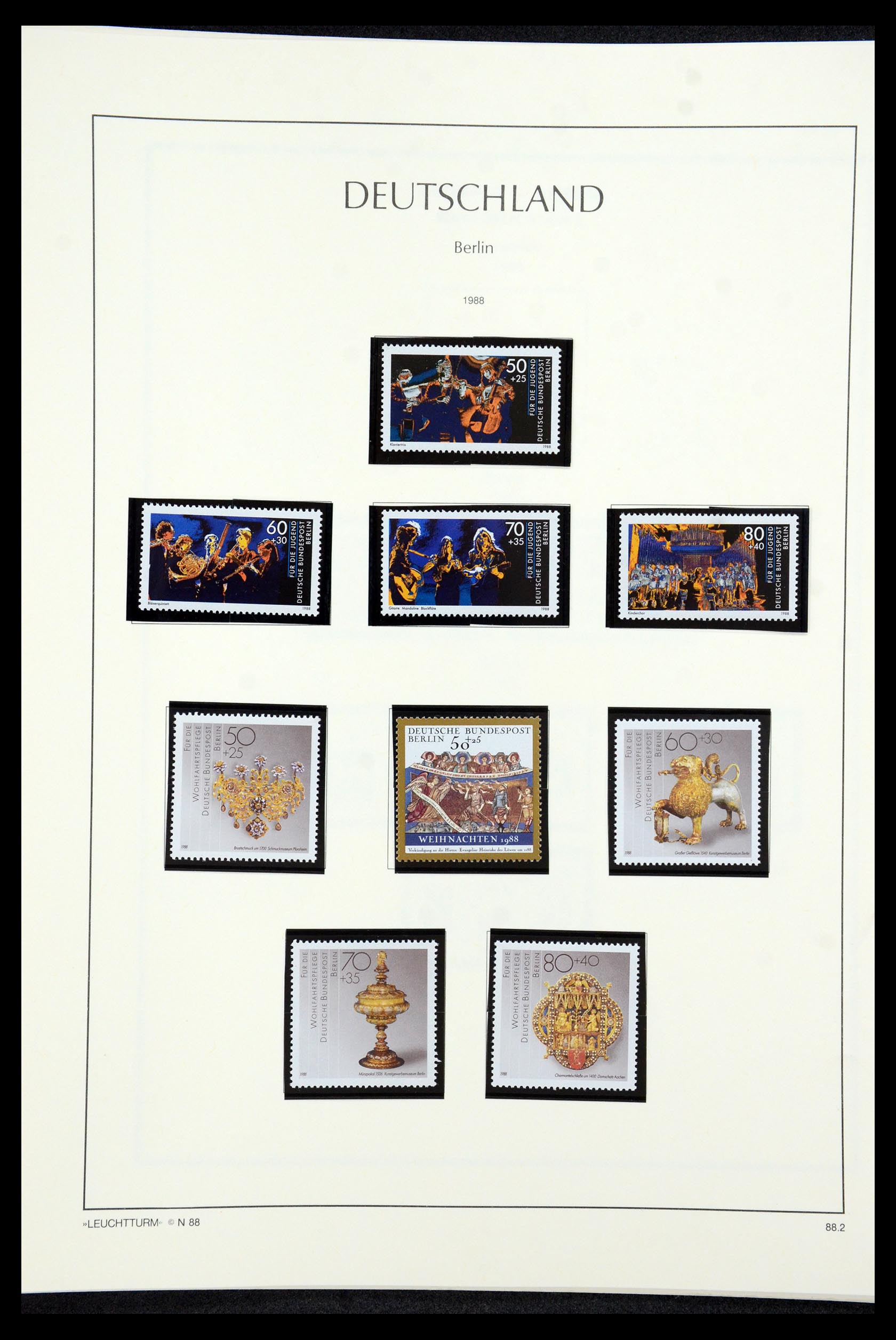 36301 090 - Postzegelverzameling 36301 Berlijn 1948-1990.