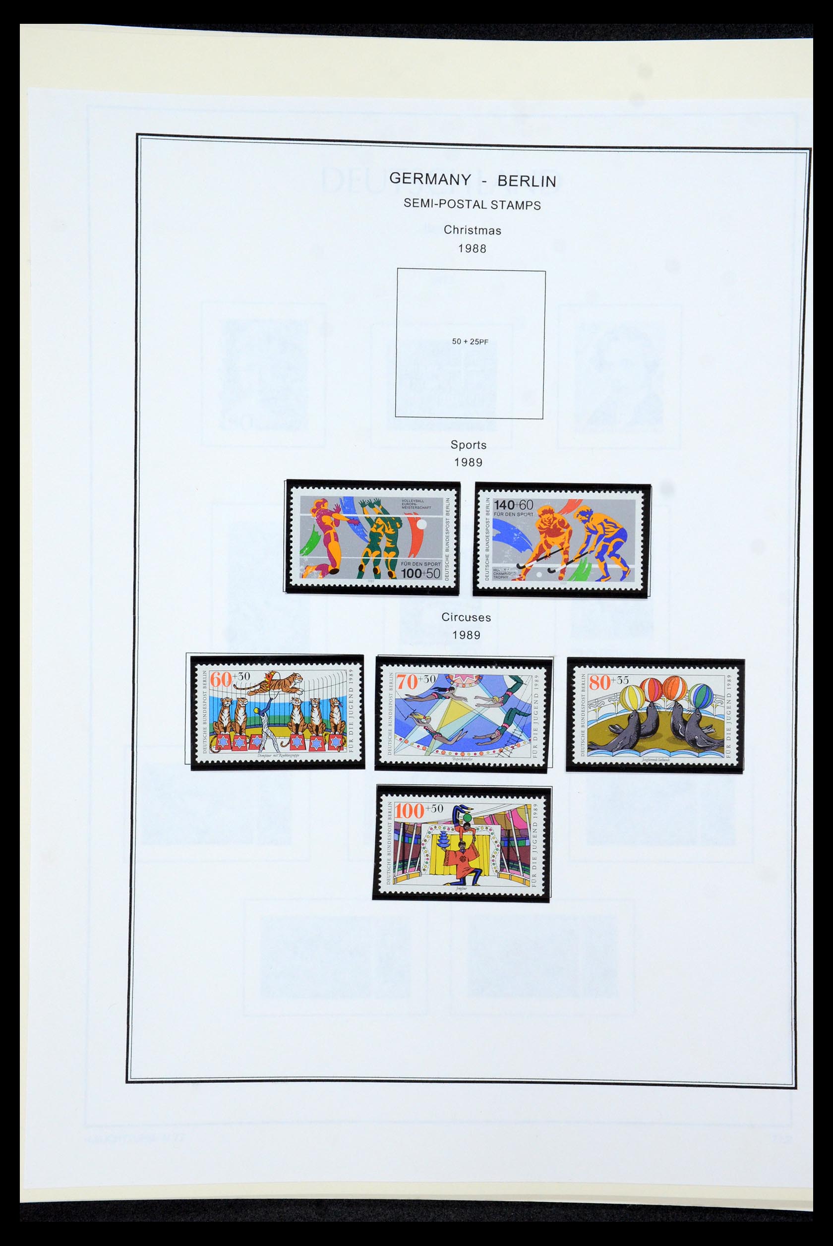 36301 091 - Postzegelverzameling 36301 Berlijn 1948-1990.