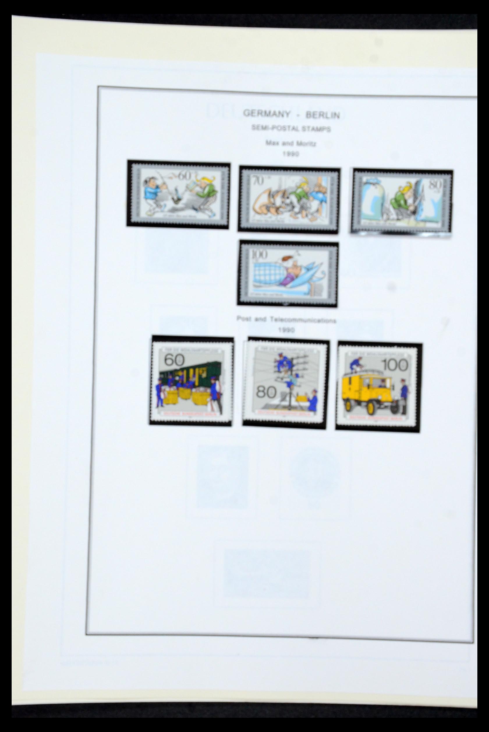 36301 094 - Postzegelverzameling 36301 Berlijn 1948-1990.