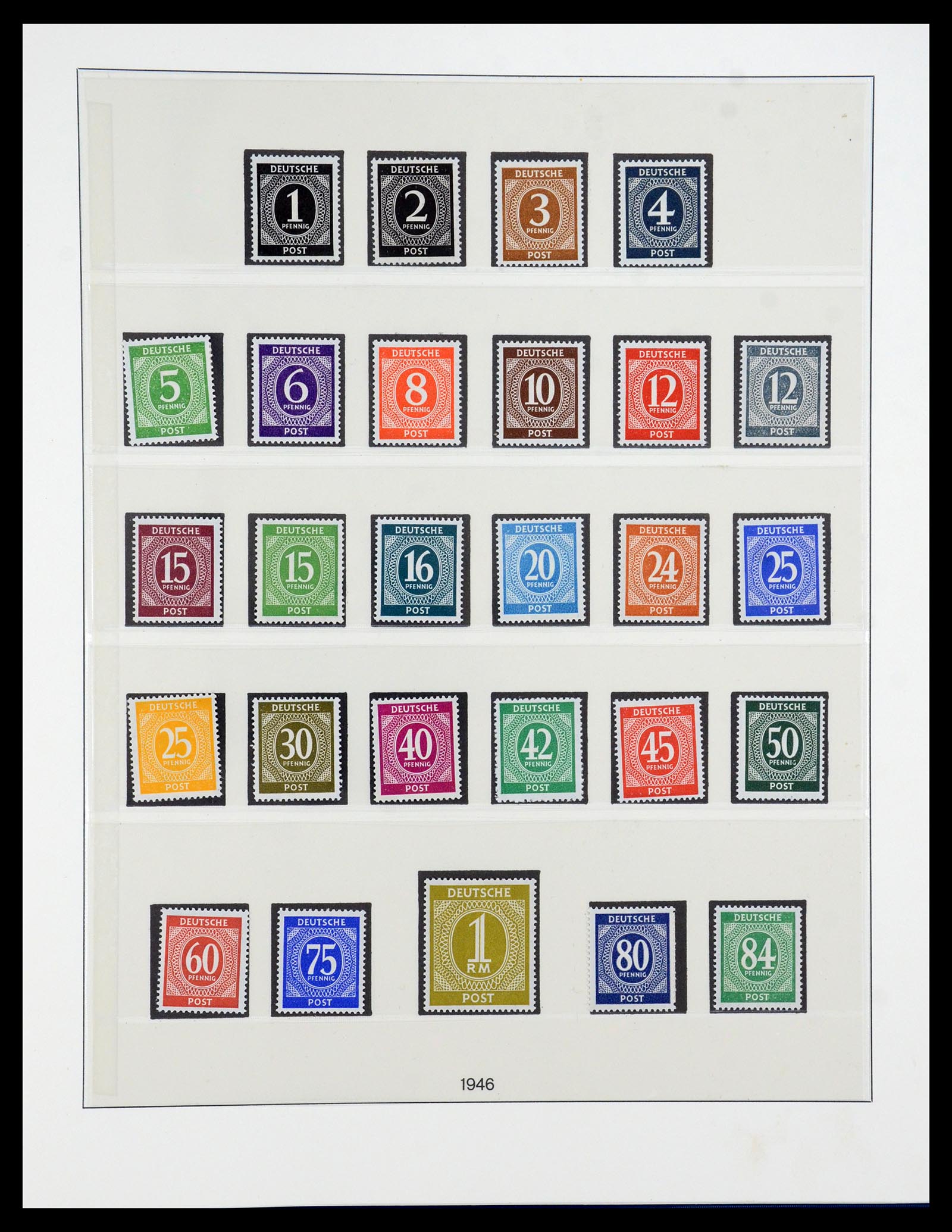 36302 001 - Postzegelverzameling 36302 Duitse Zones 1945-1949.