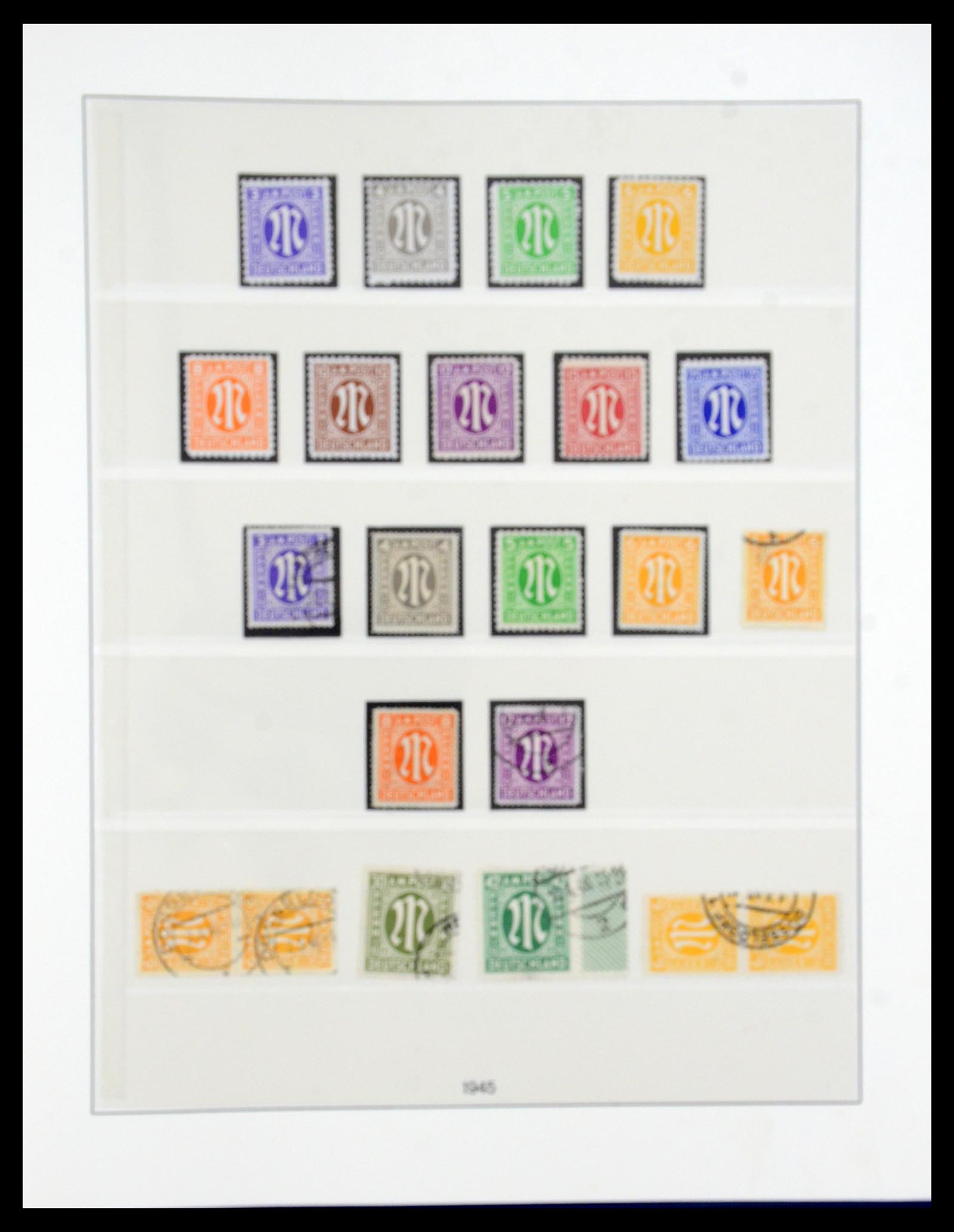 36302 007 - Postzegelverzameling 36302 Duitse Zones 1945-1949.