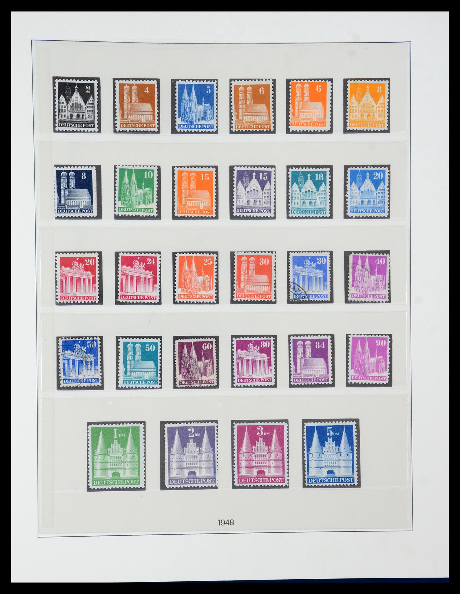 36302 016 - Stamp collection 36302 German Zones 1945-1949.