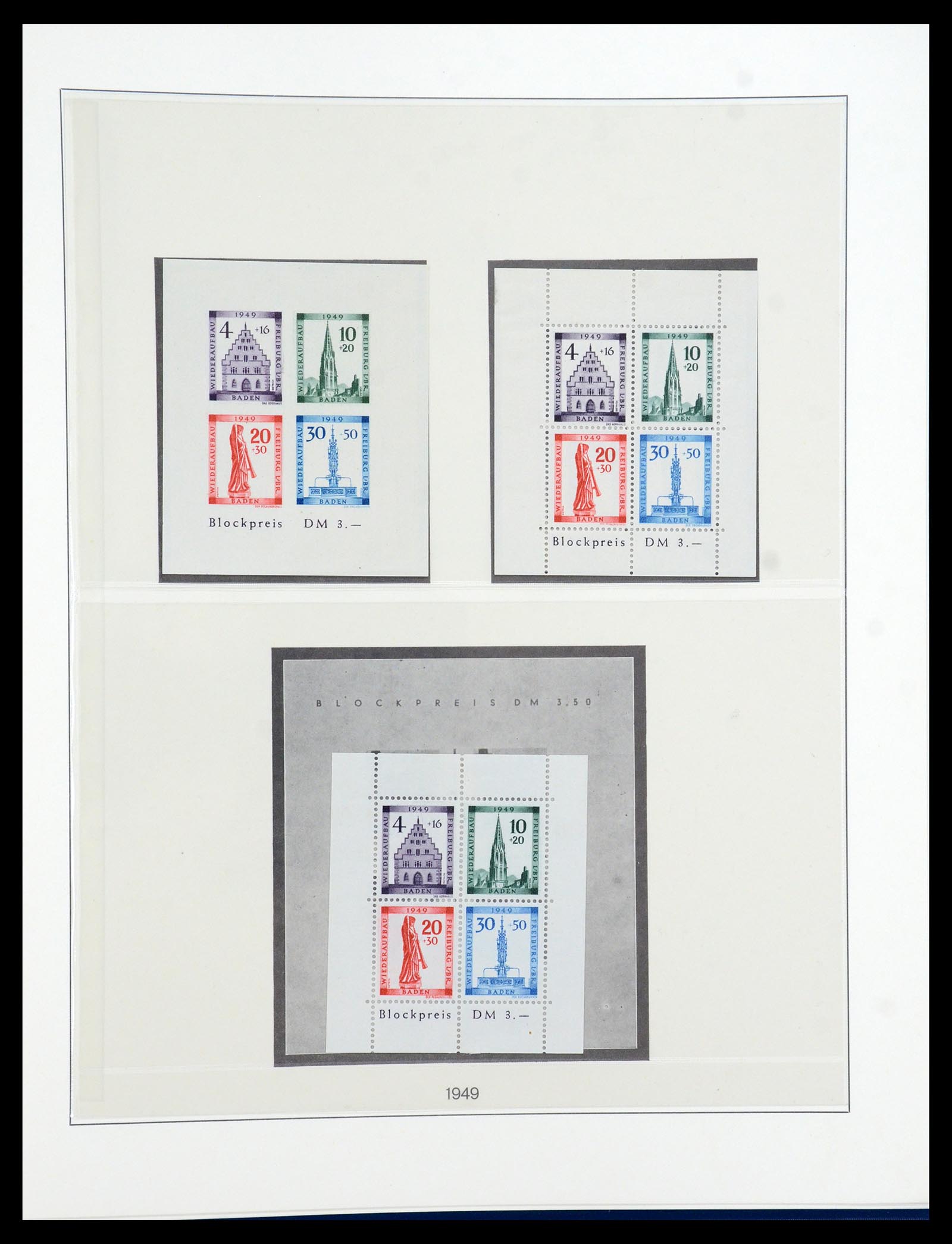 36302 023 - Postzegelverzameling 36302 Duitse Zones 1945-1949.