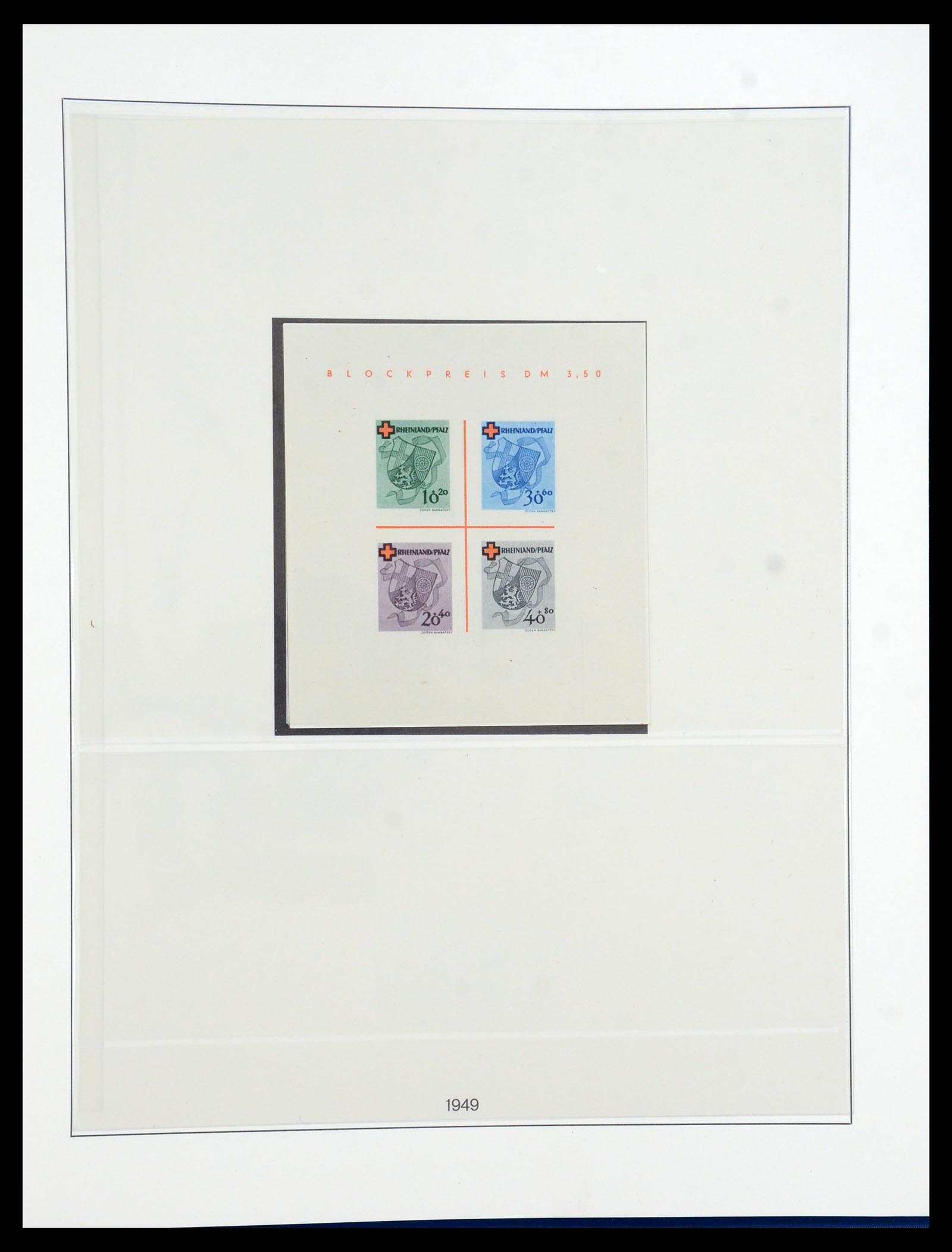36302 029 - Postzegelverzameling 36302 Duitse Zones 1945-1949.