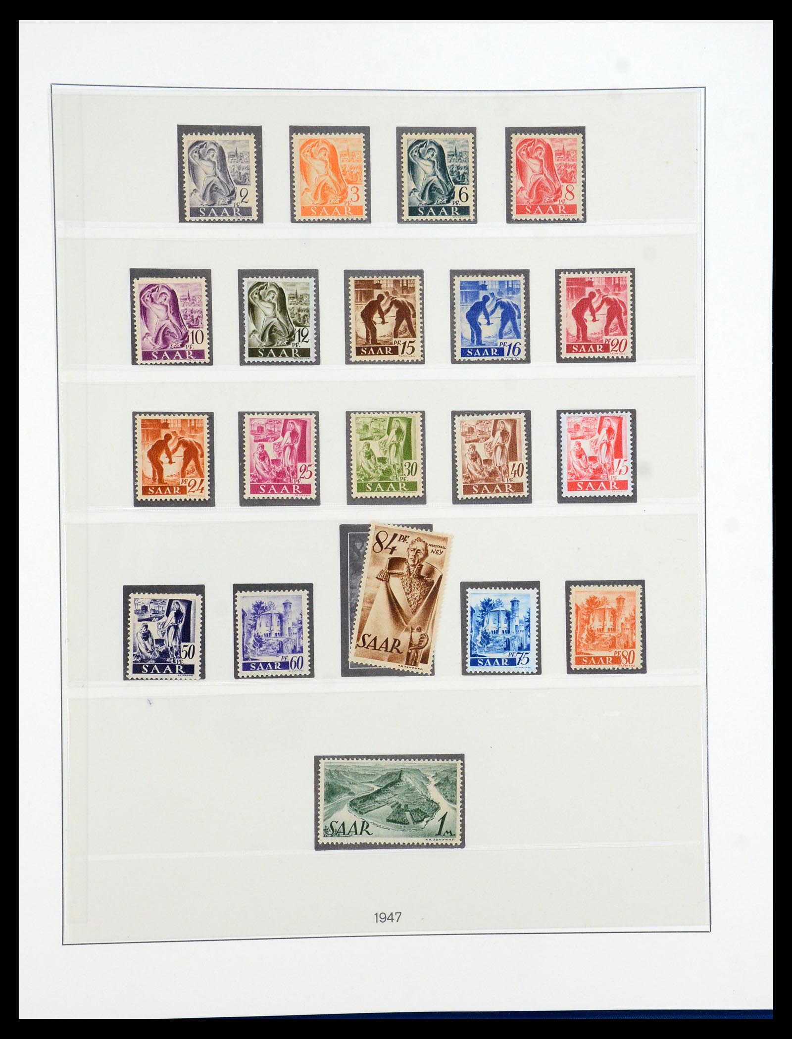 36302 030 - Postzegelverzameling 36302 Duitse Zones 1945-1949.