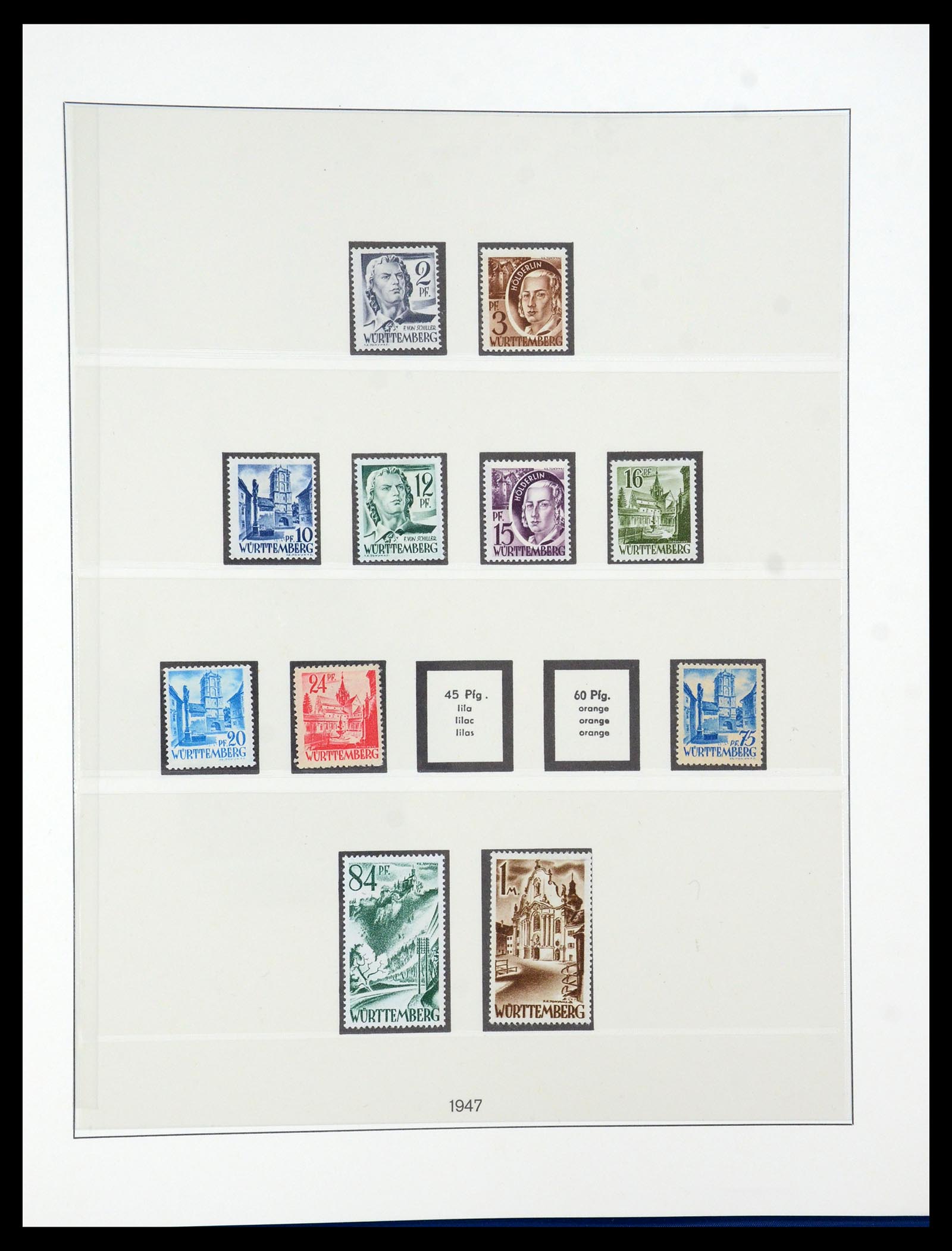 36302 031 - Postzegelverzameling 36302 Duitse Zones 1945-1949.