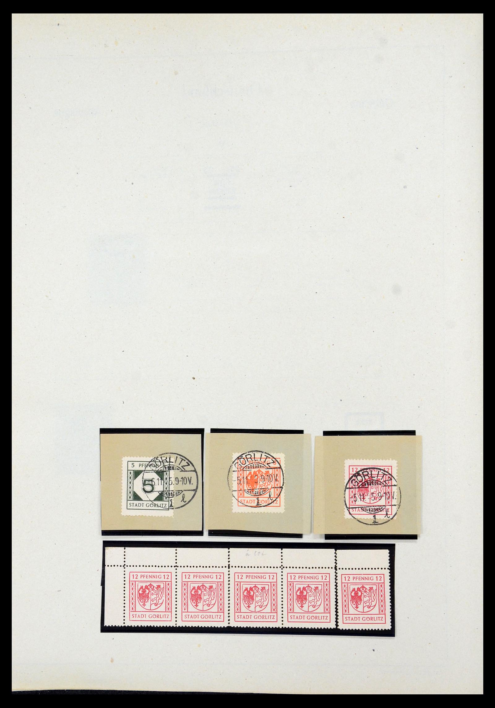 36303 047 - Postzegelverzameling 36303 Duitse Zones en lokaal 1945-1948.