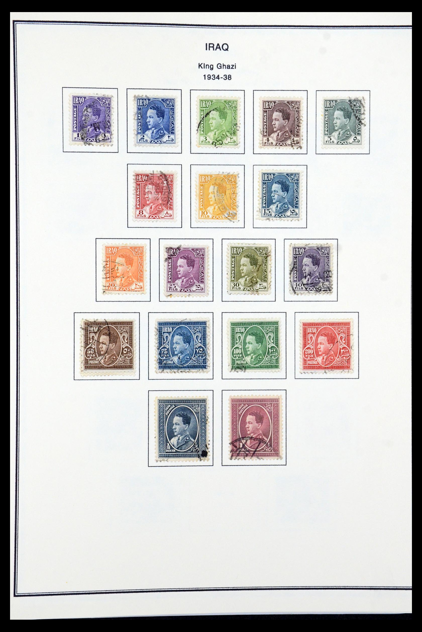 36306 005 - Postzegelverzameling 36306 Irak 1923-1969.