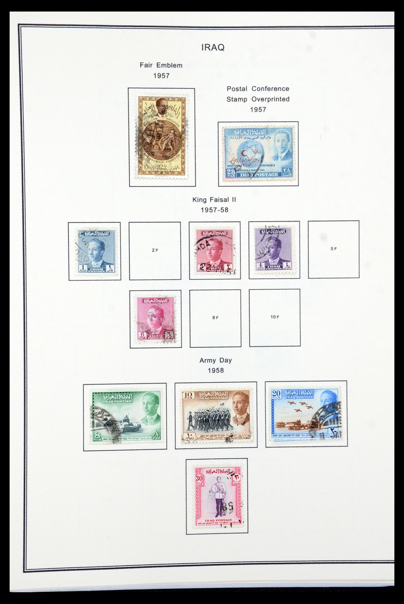 36306 011 - Postzegelverzameling 36306 Irak 1923-1969.