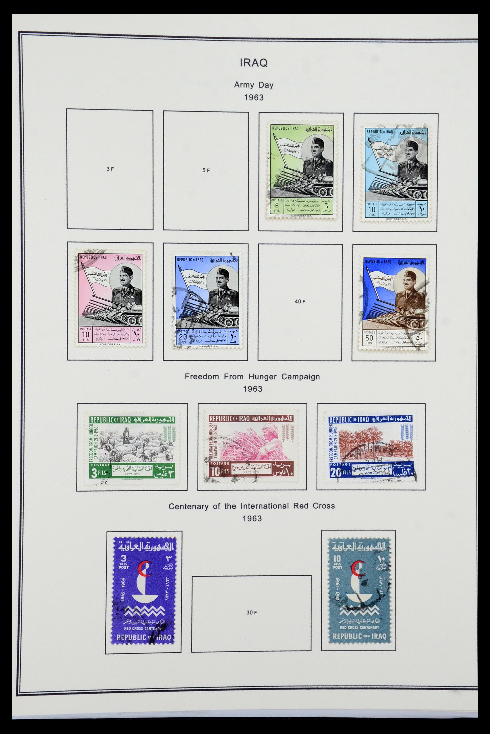 36306 020 - Postzegelverzameling 36306 Irak 1923-1969.