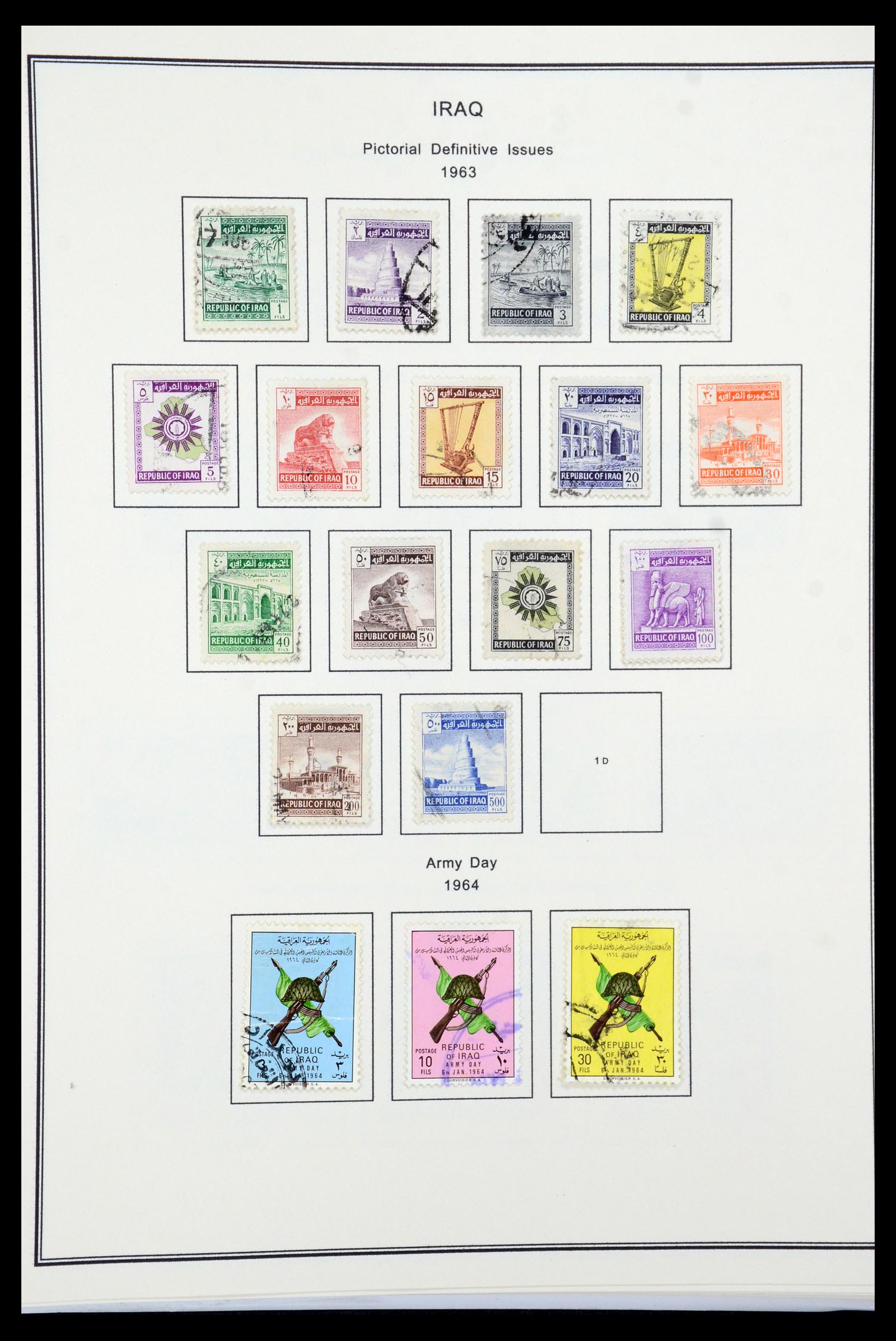 36306 021 - Postzegelverzameling 36306 Irak 1923-1969.