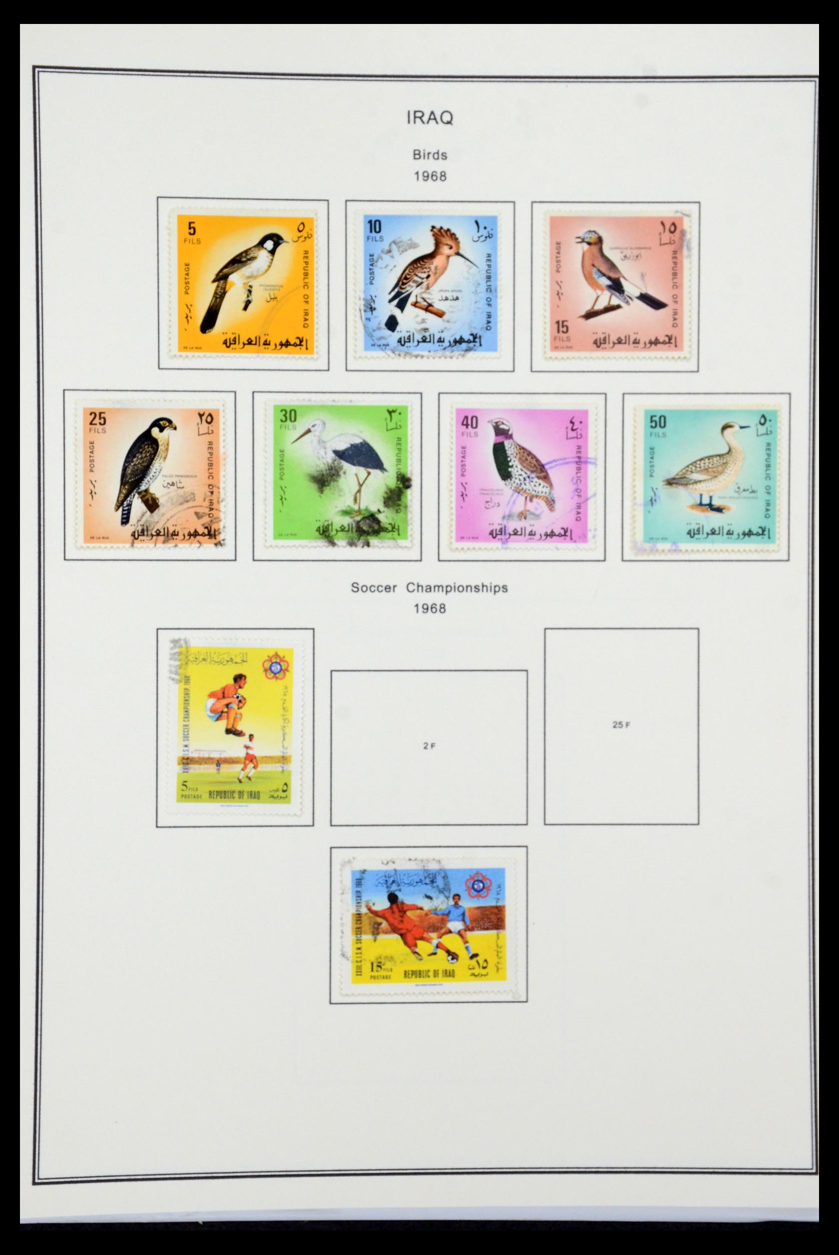 36306 034 - Postzegelverzameling 36306 Irak 1923-1969.