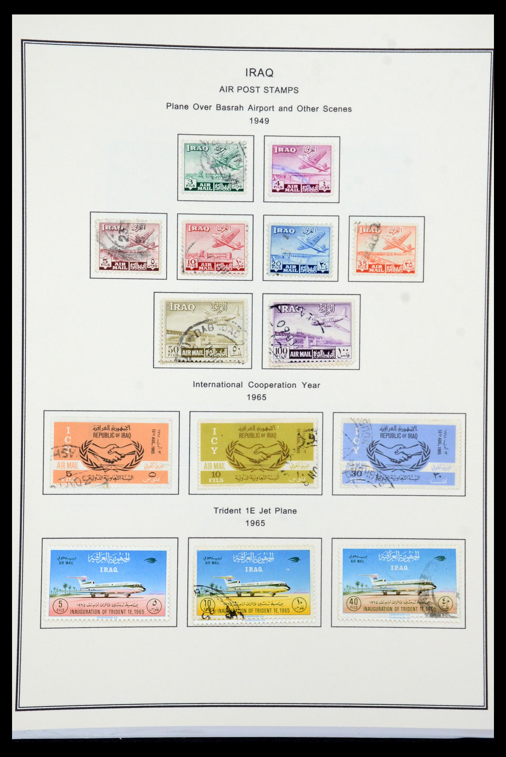 36306 046 - Postzegelverzameling 36306 Irak 1923-1969.