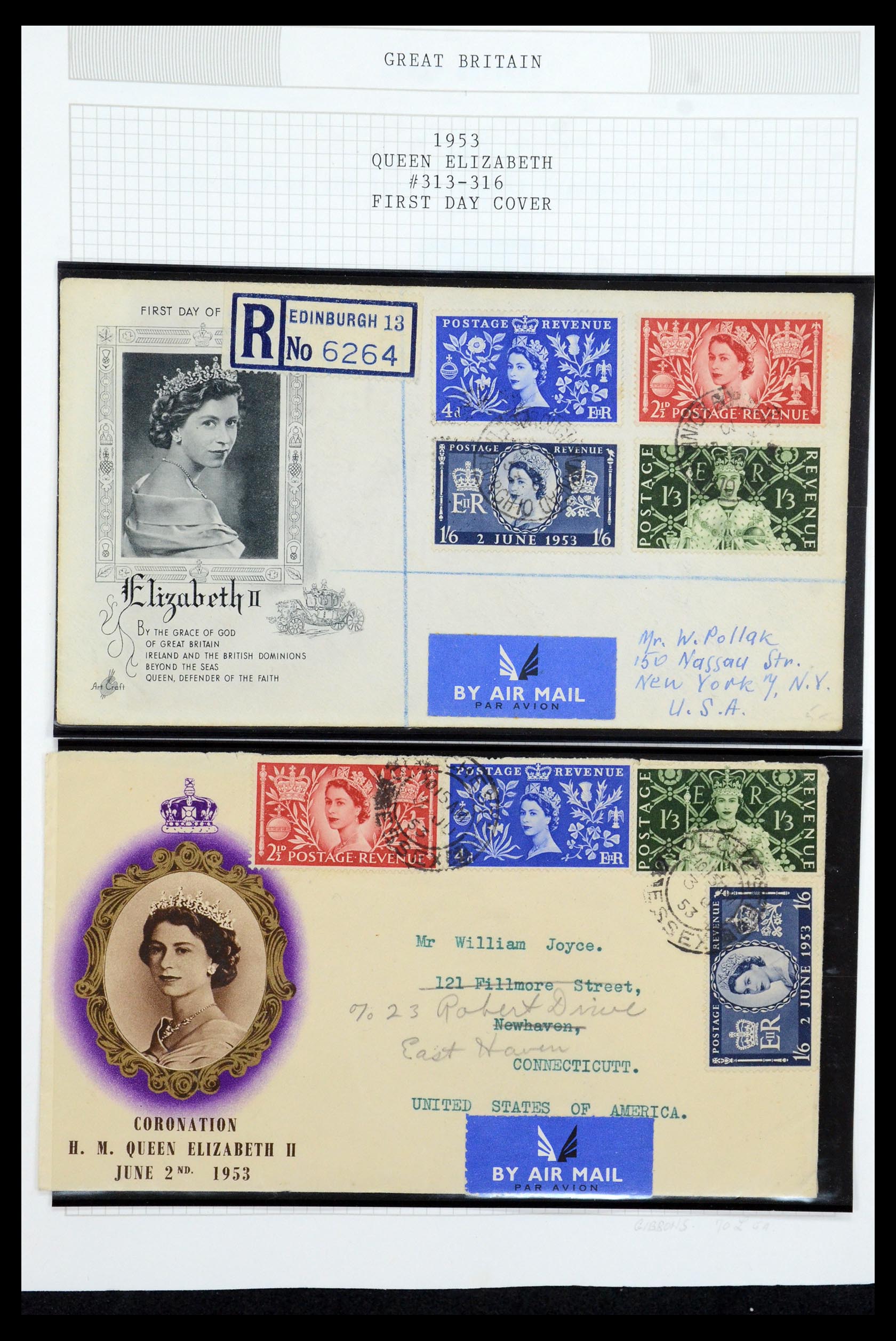36308 021 - Postzegelverzameling 36308 Engeland 1935-2003.
