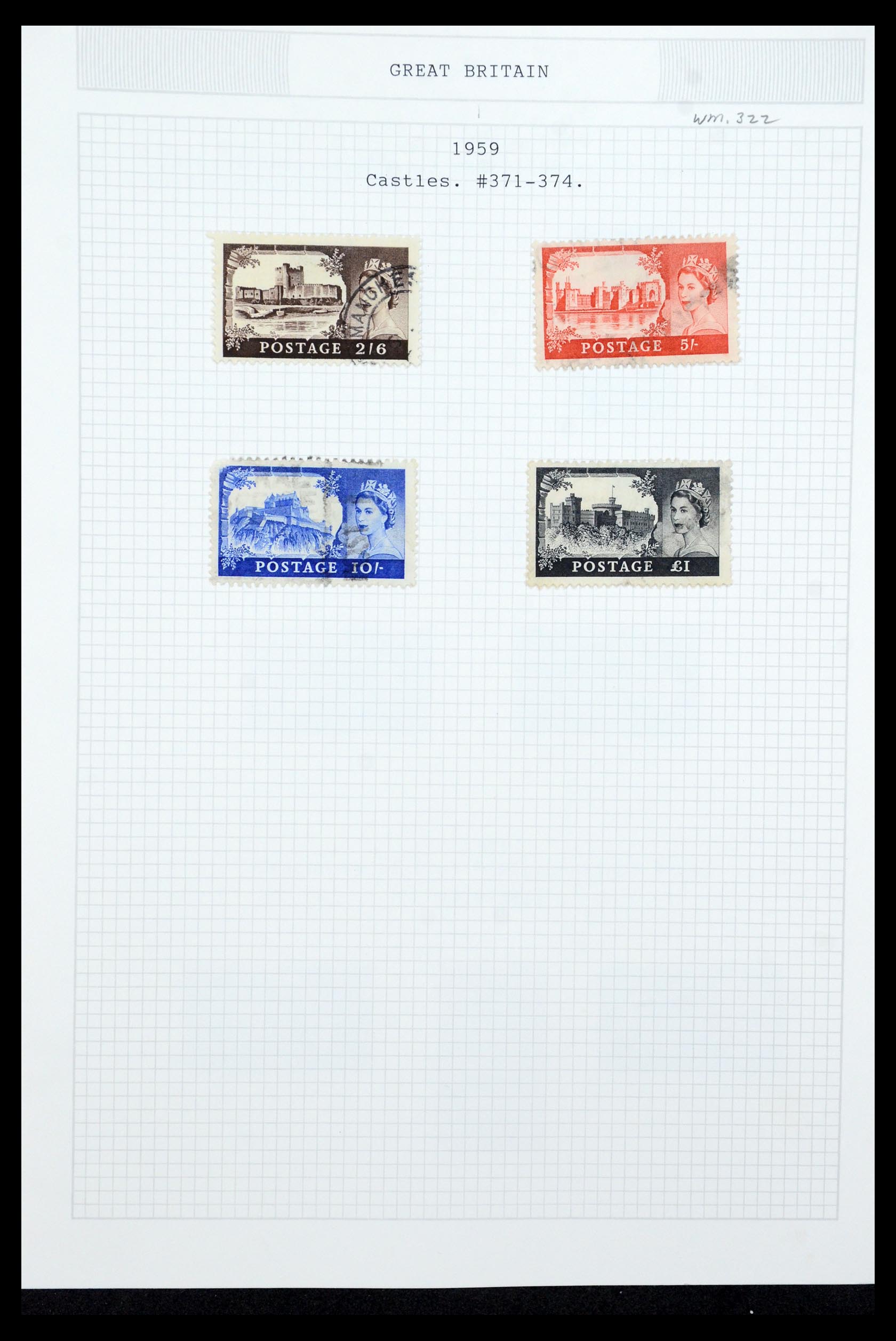 36308 023 - Postzegelverzameling 36308 Engeland 1935-2003.