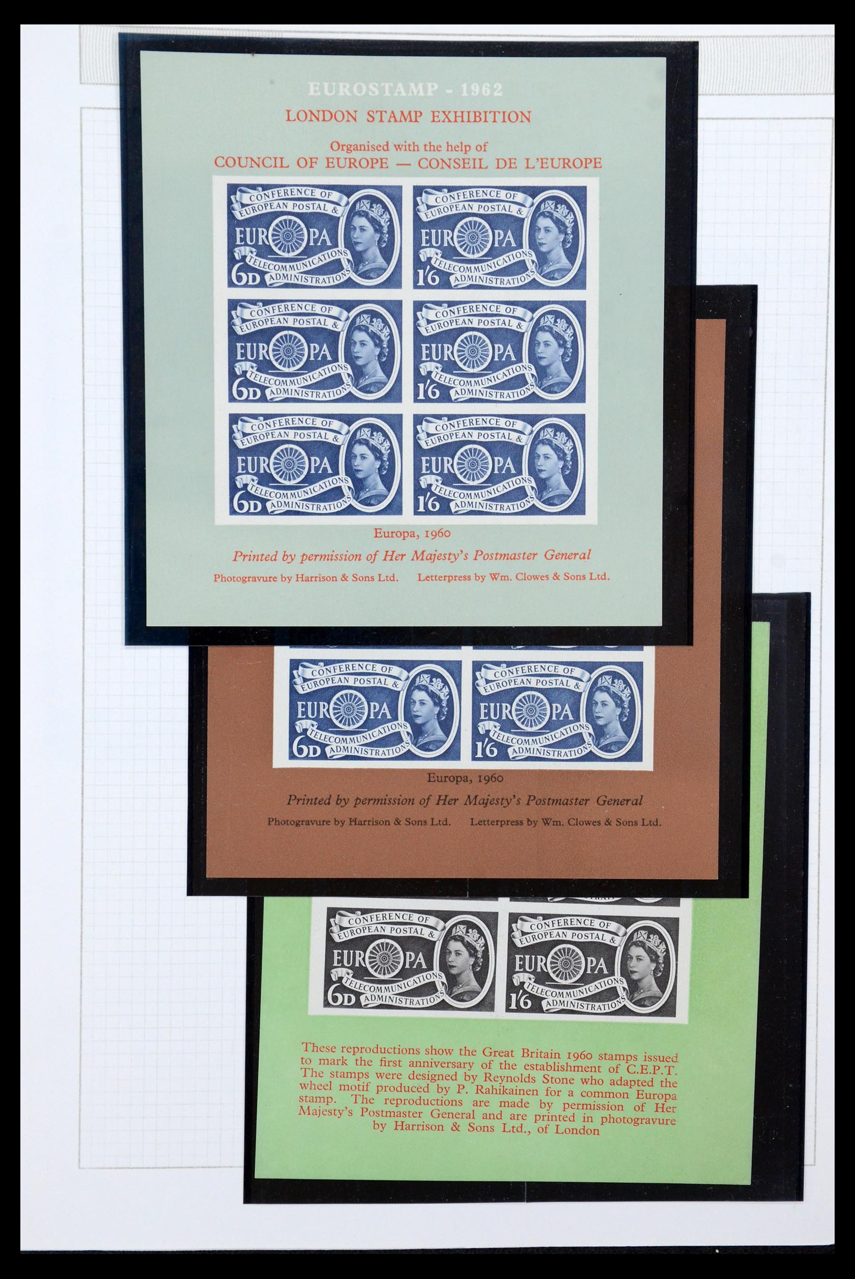 36308 026 - Postzegelverzameling 36308 Engeland 1935-2003.
