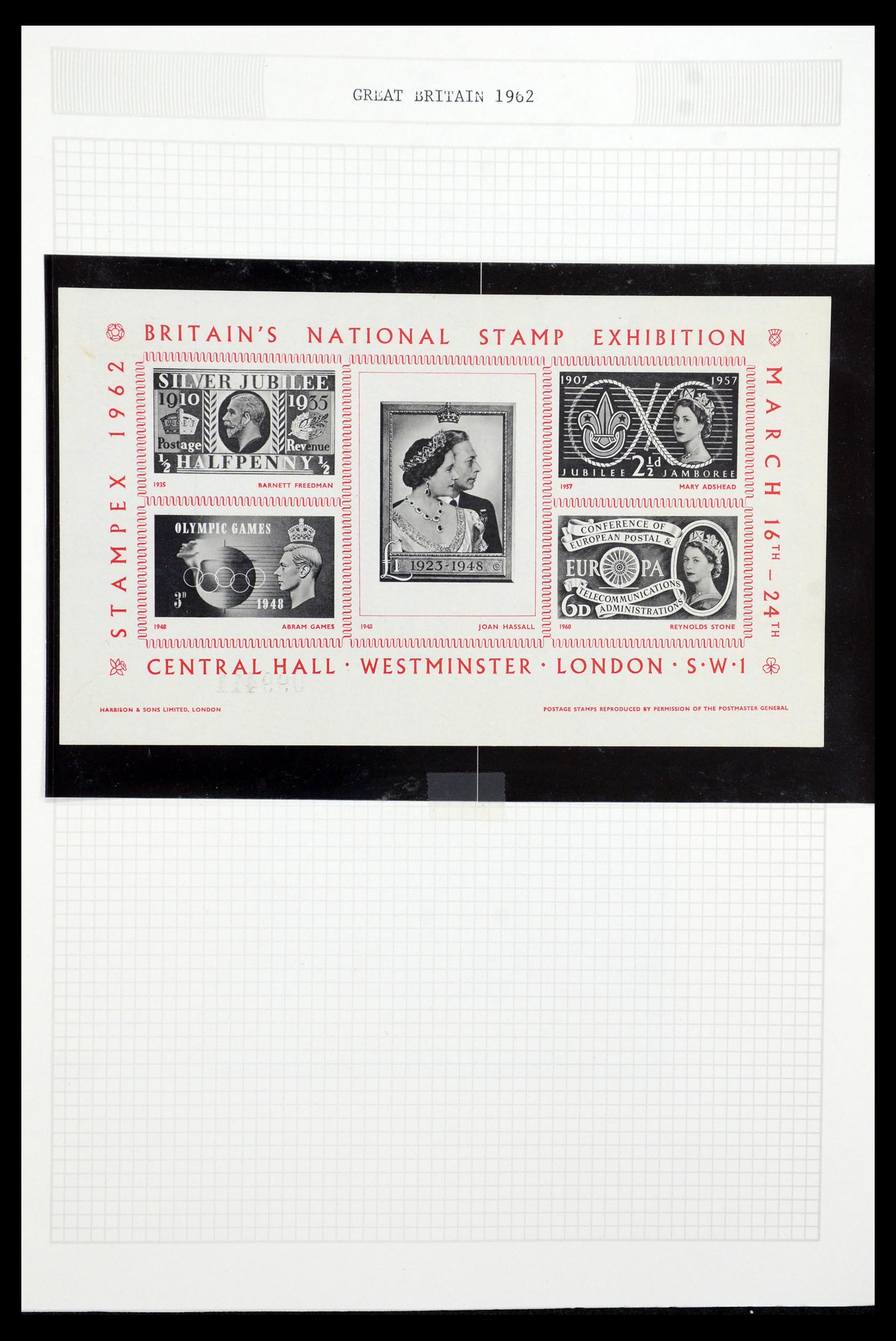 36308 027 - Postzegelverzameling 36308 Engeland 1935-2003.