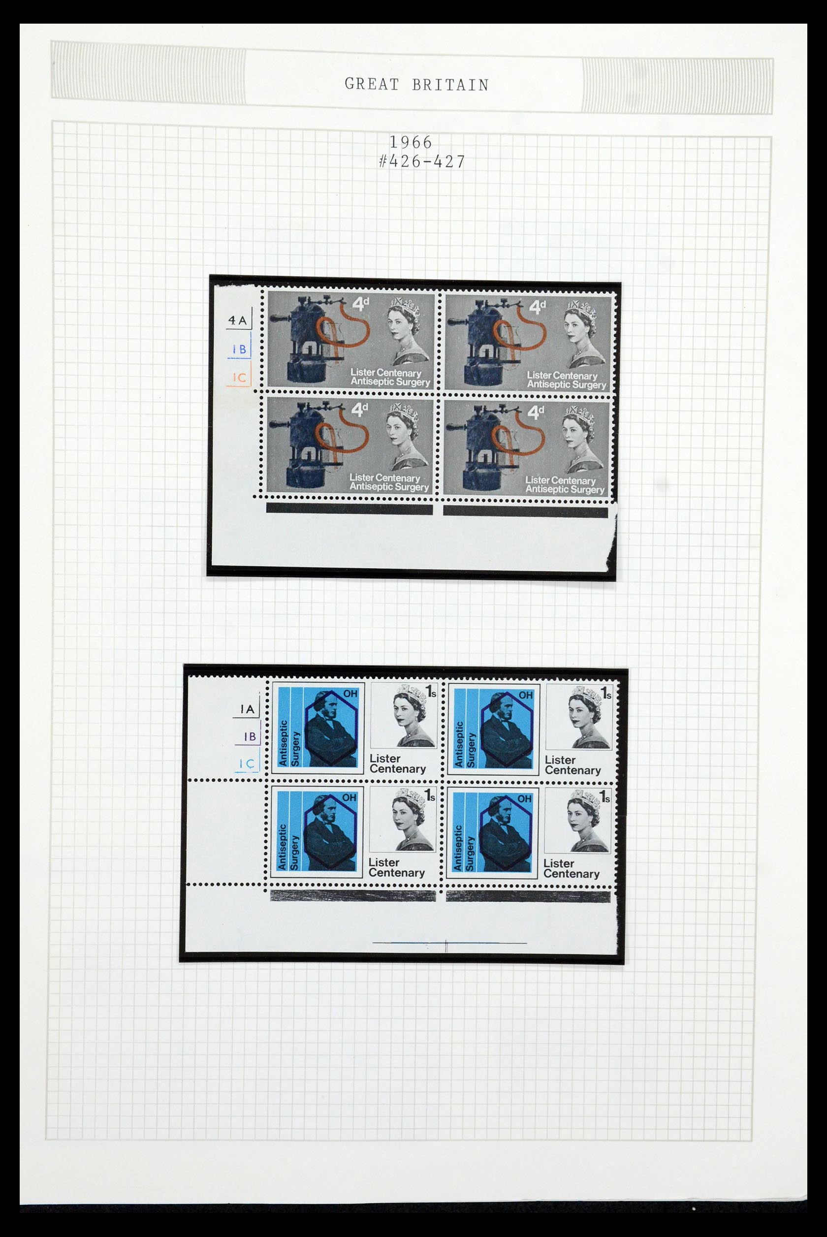 36308 034 - Postzegelverzameling 36308 Engeland 1935-2003.