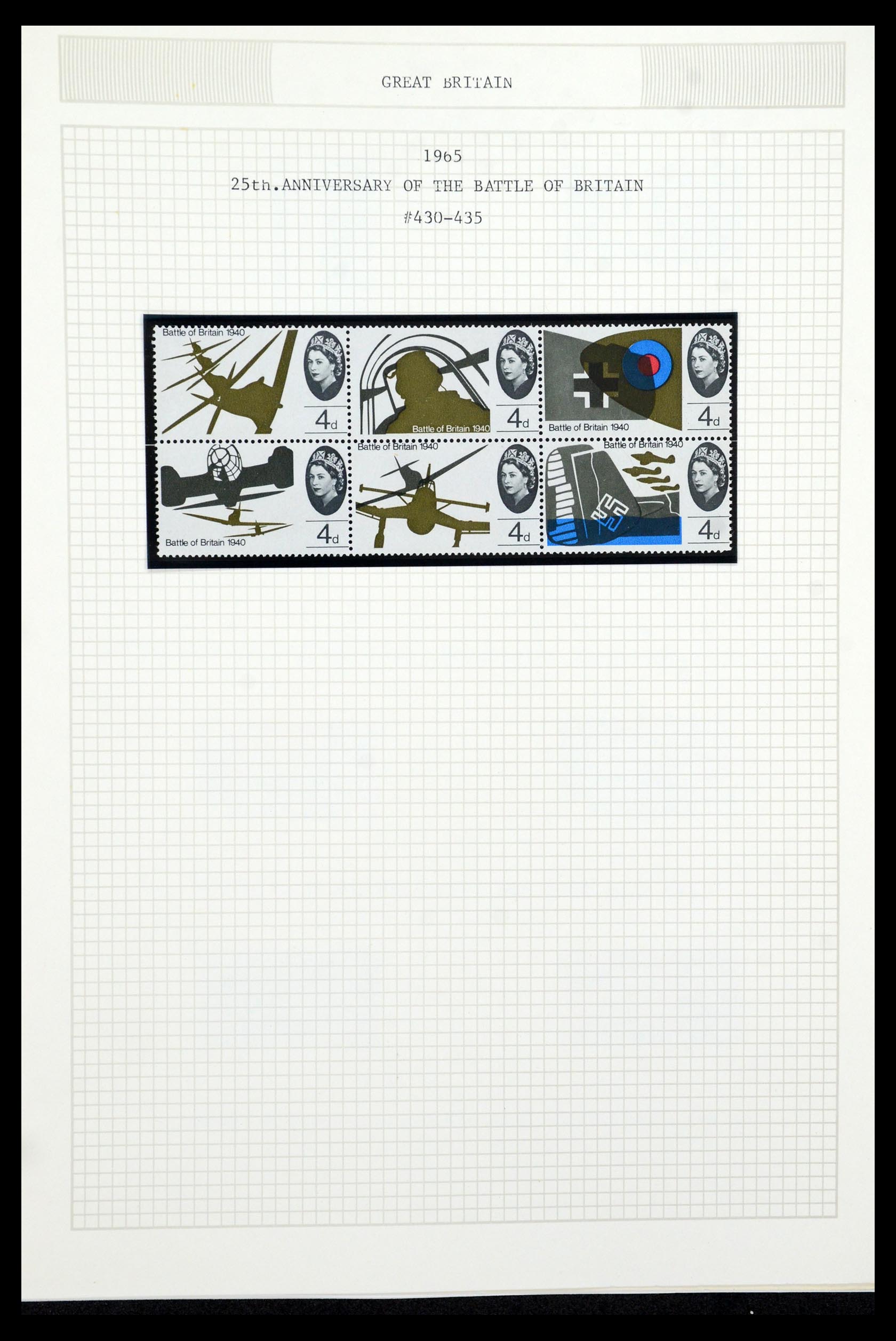 36308 036 - Postzegelverzameling 36308 Engeland 1935-2003.