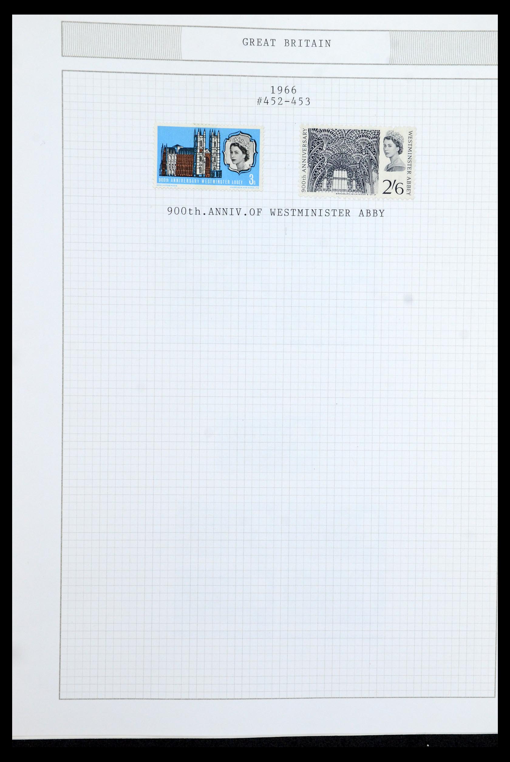 36308 038 - Postzegelverzameling 36308 Engeland 1935-2003.