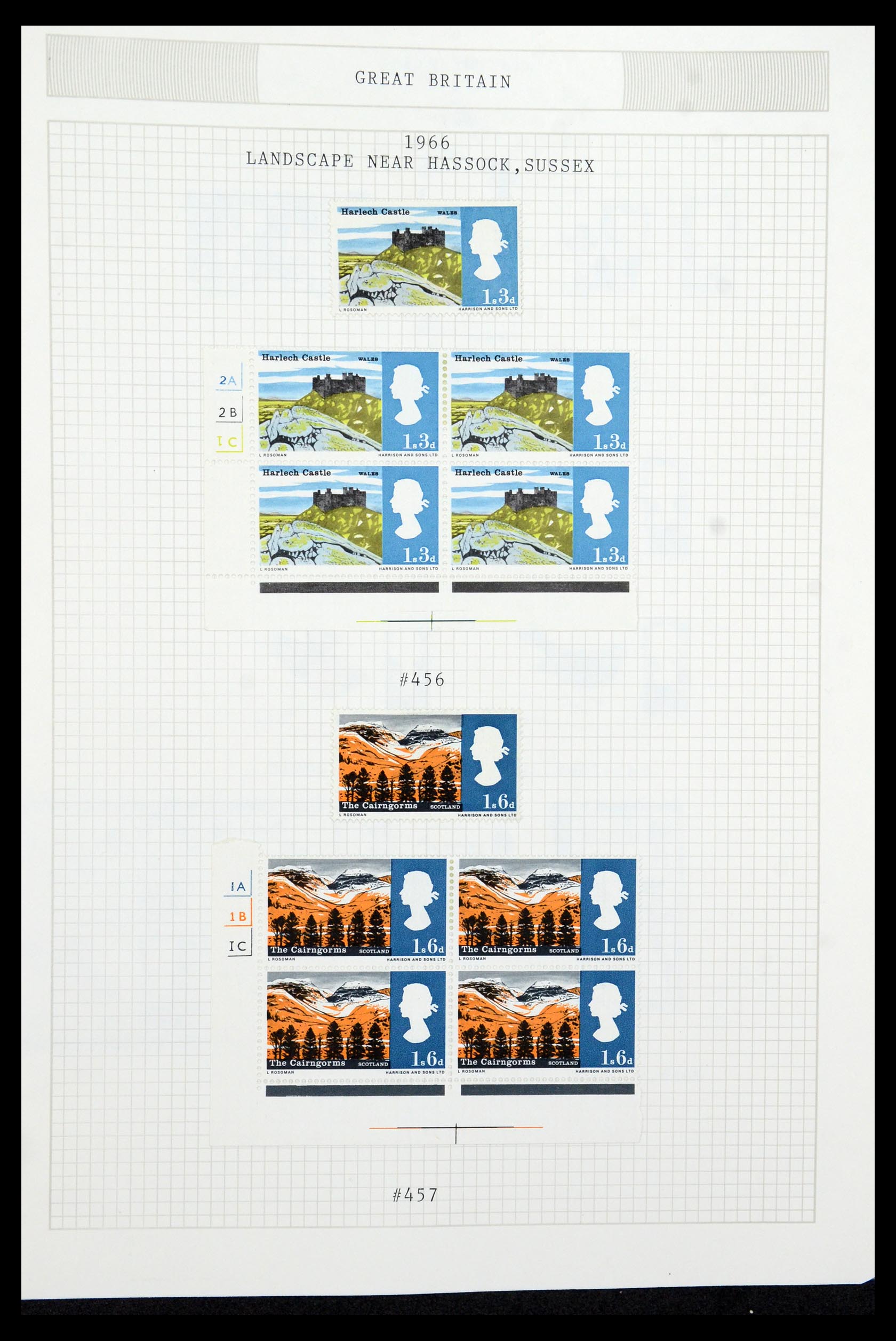 36308 040 - Postzegelverzameling 36308 Engeland 1935-2003.