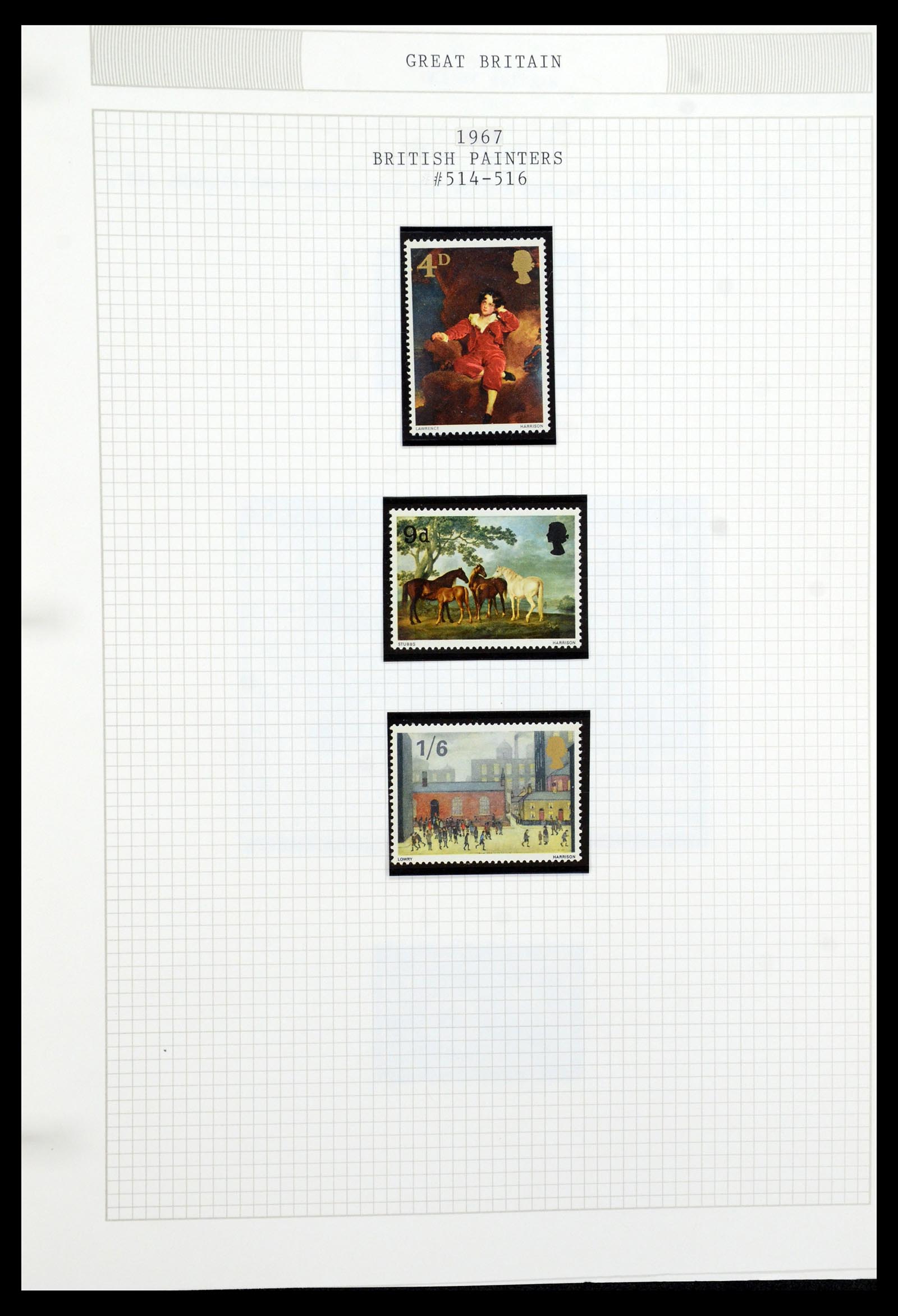 36308 049 - Postzegelverzameling 36308 Engeland 1935-2003.