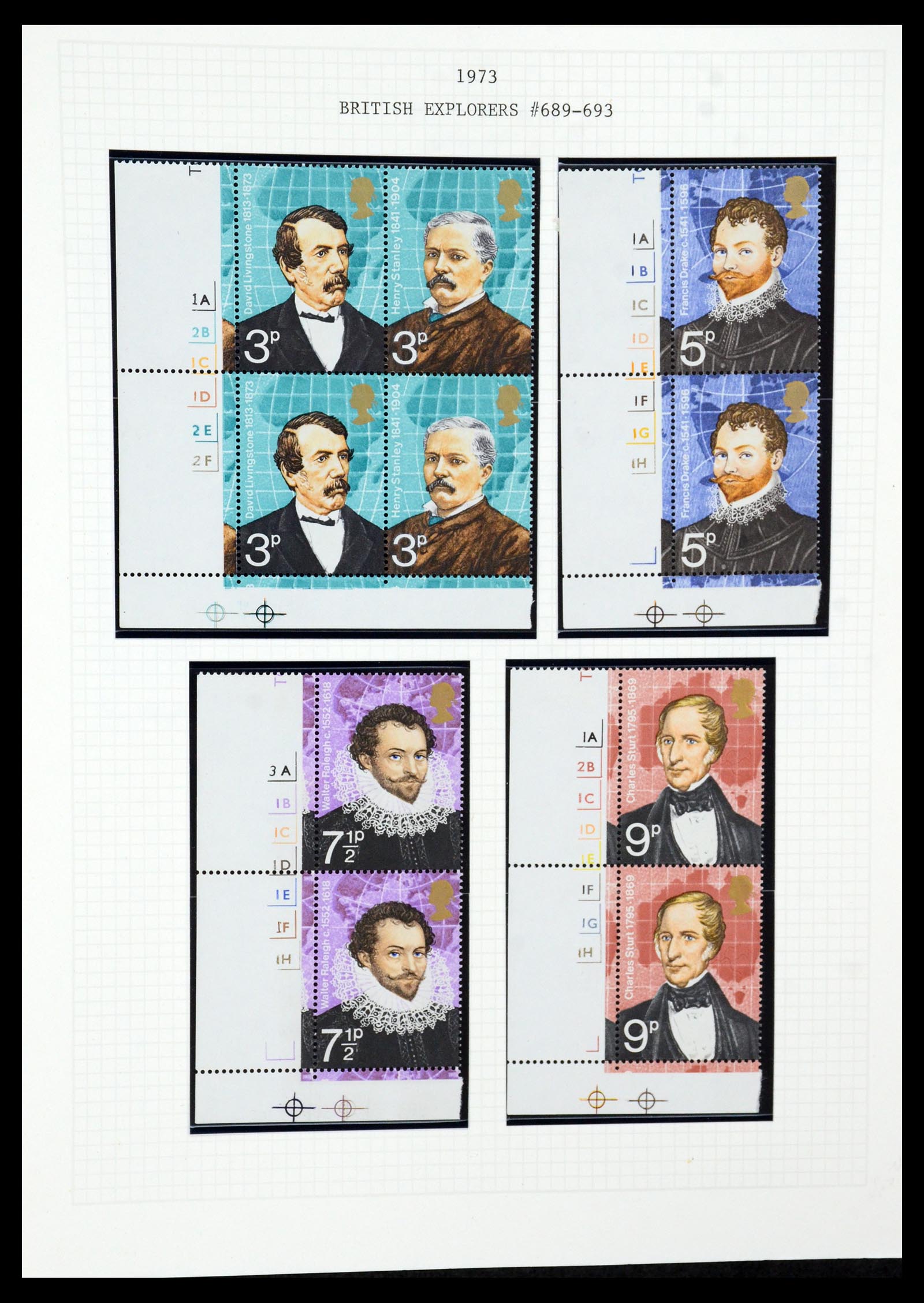 36308 115 - Stamp collection 36308 Great Britain 1935-2003.