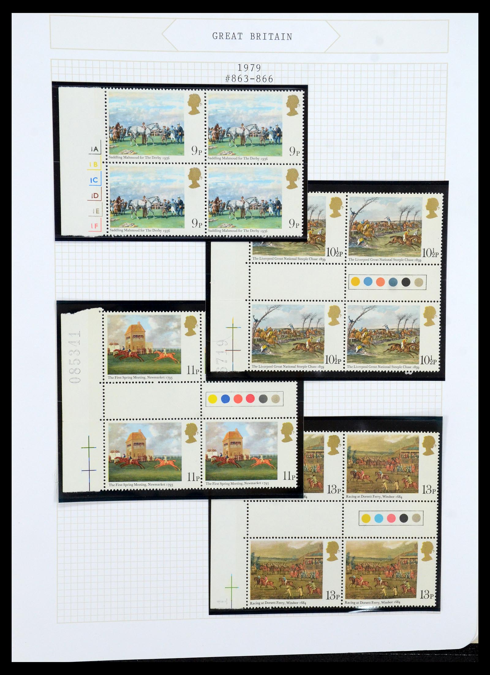 36308 208 - Stamp collection 36308 Great Britain 1935-2003.