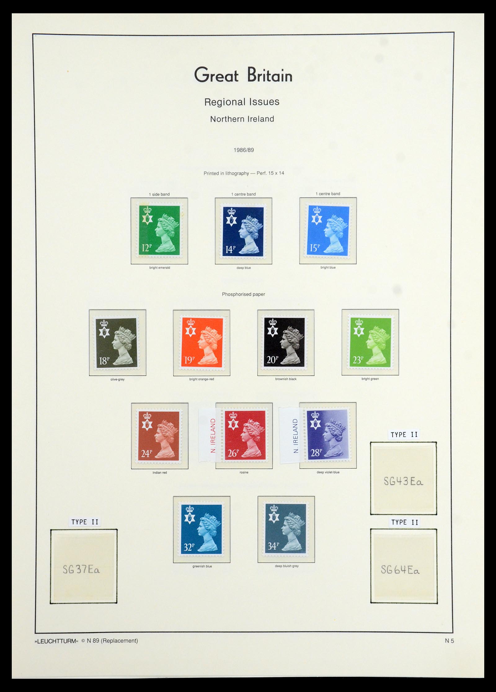 36308 502 - Postzegelverzameling 36308 Engeland 1935-2003.
