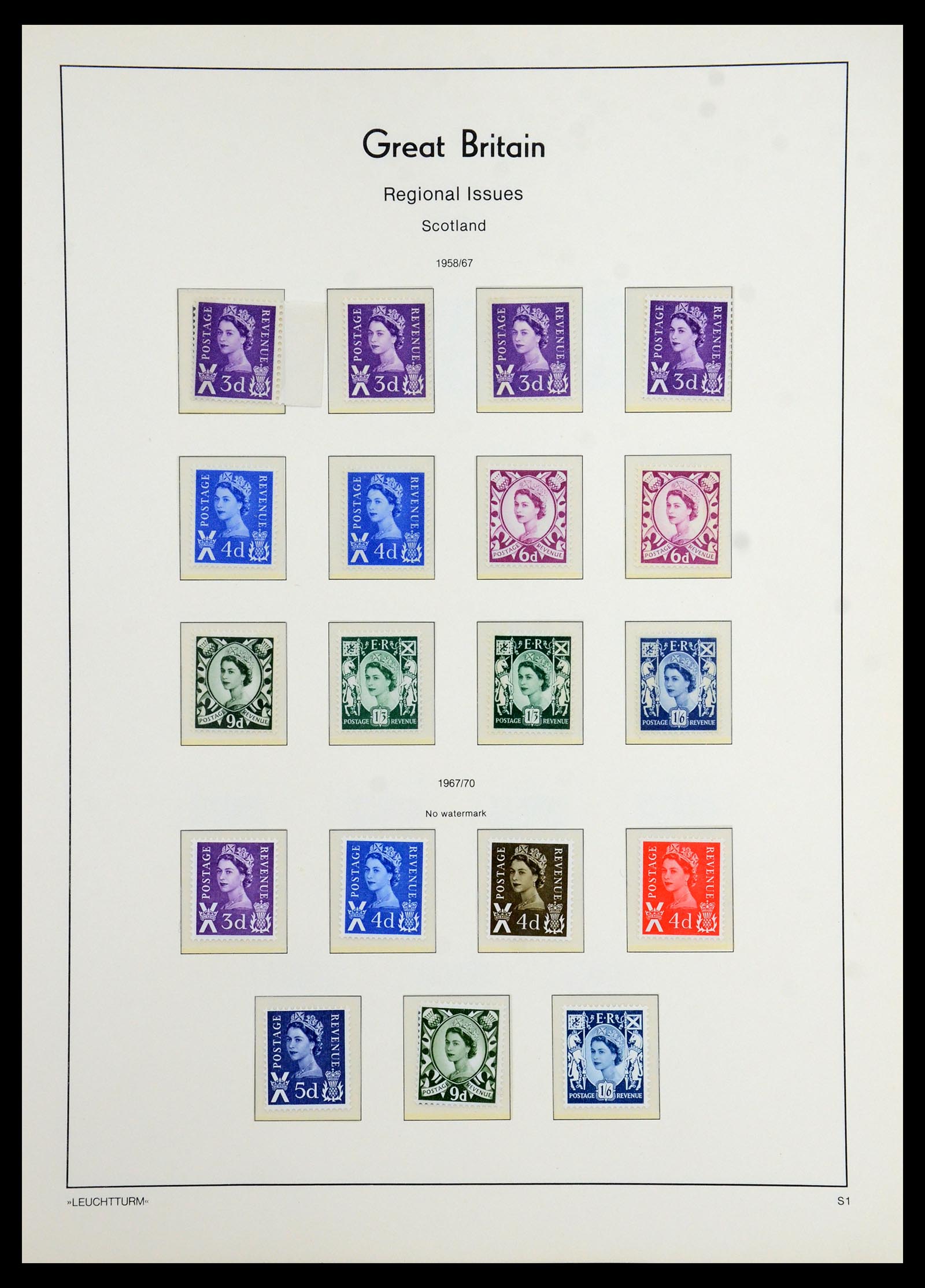 36308 503 - Postzegelverzameling 36308 Engeland 1935-2003.