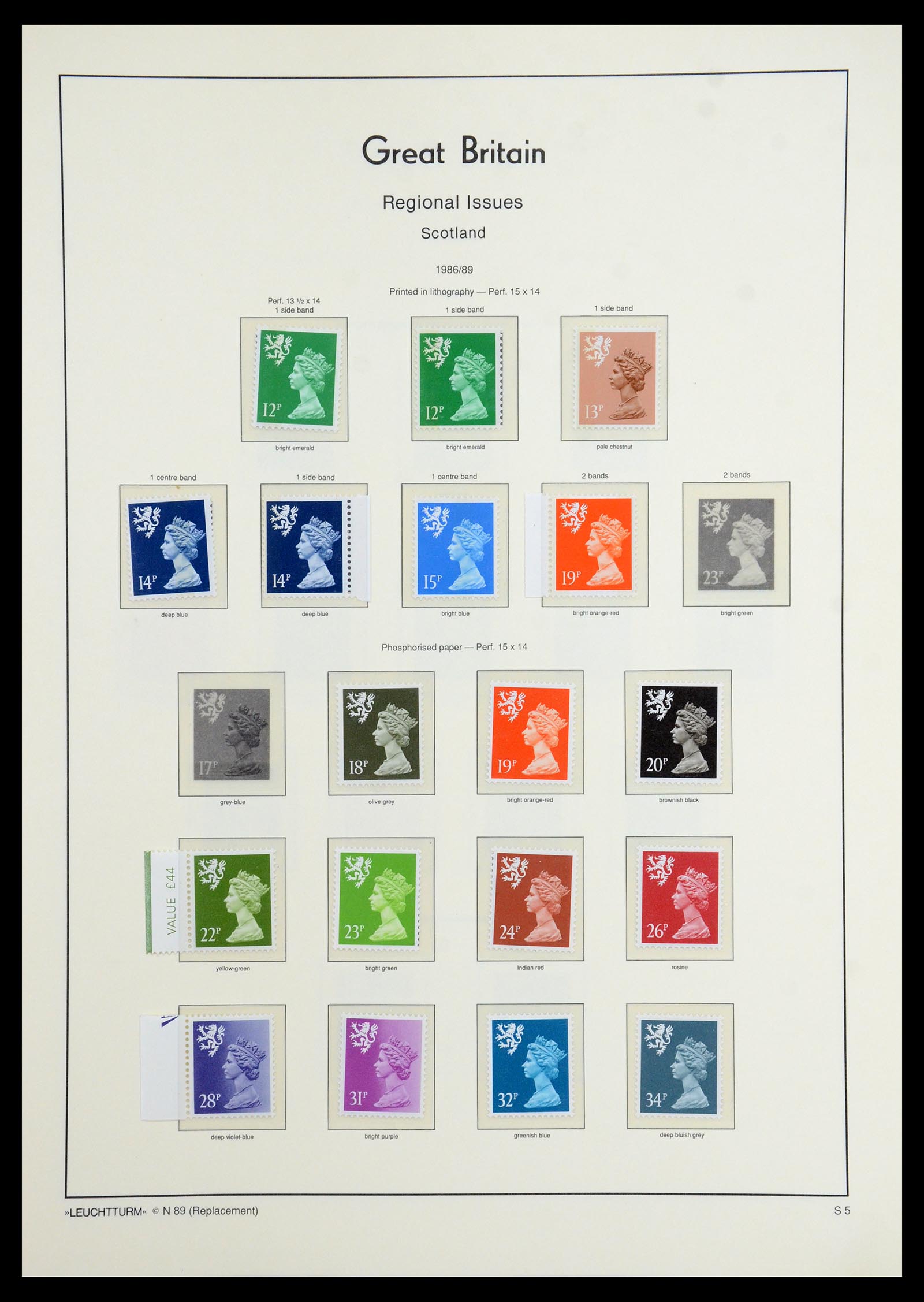 36308 507 - Postzegelverzameling 36308 Engeland 1935-2003.